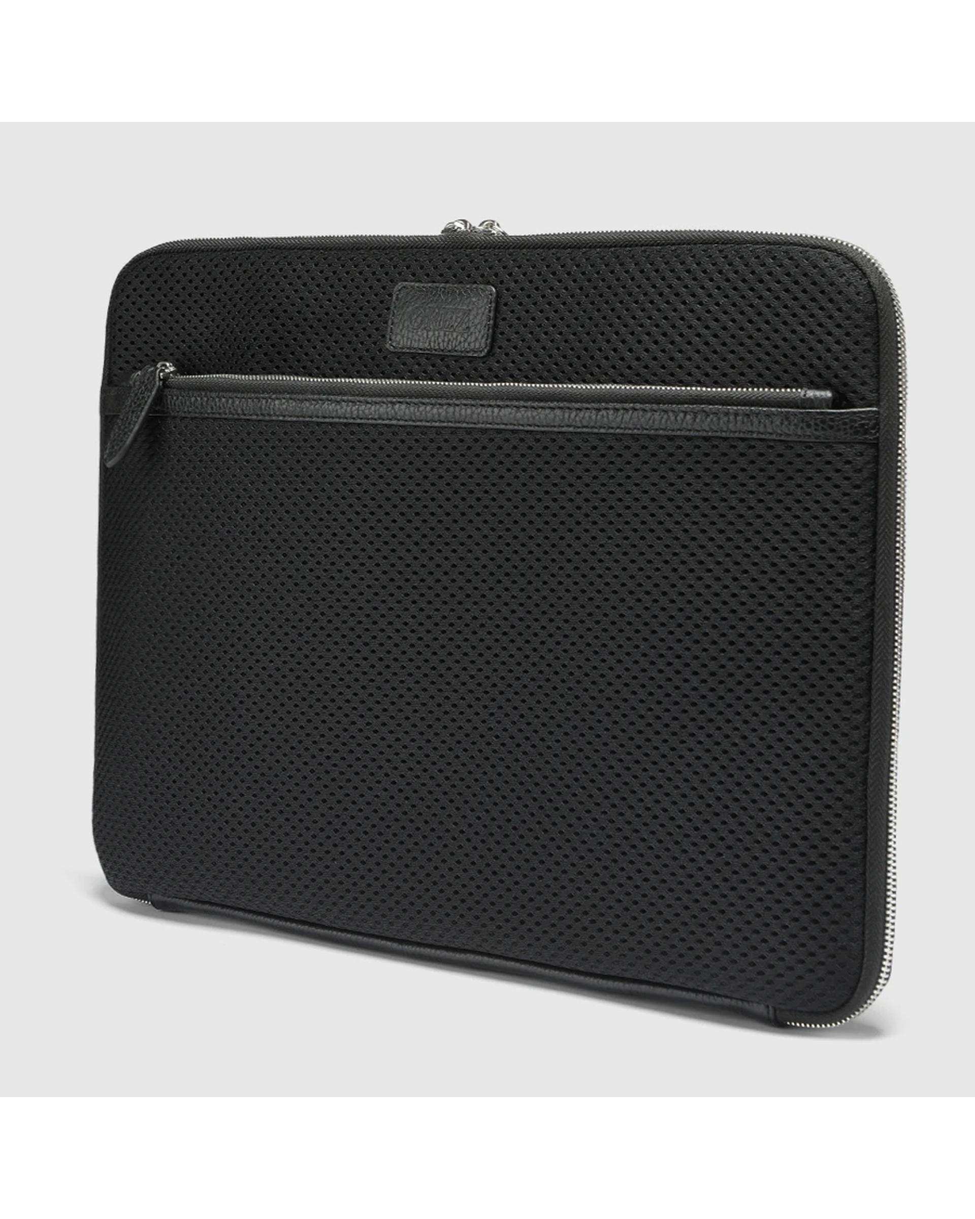 کیف اداری چرم طبیعی مردانه فلوتر مشکی اورز Orez مدل LARSONکد BMB126