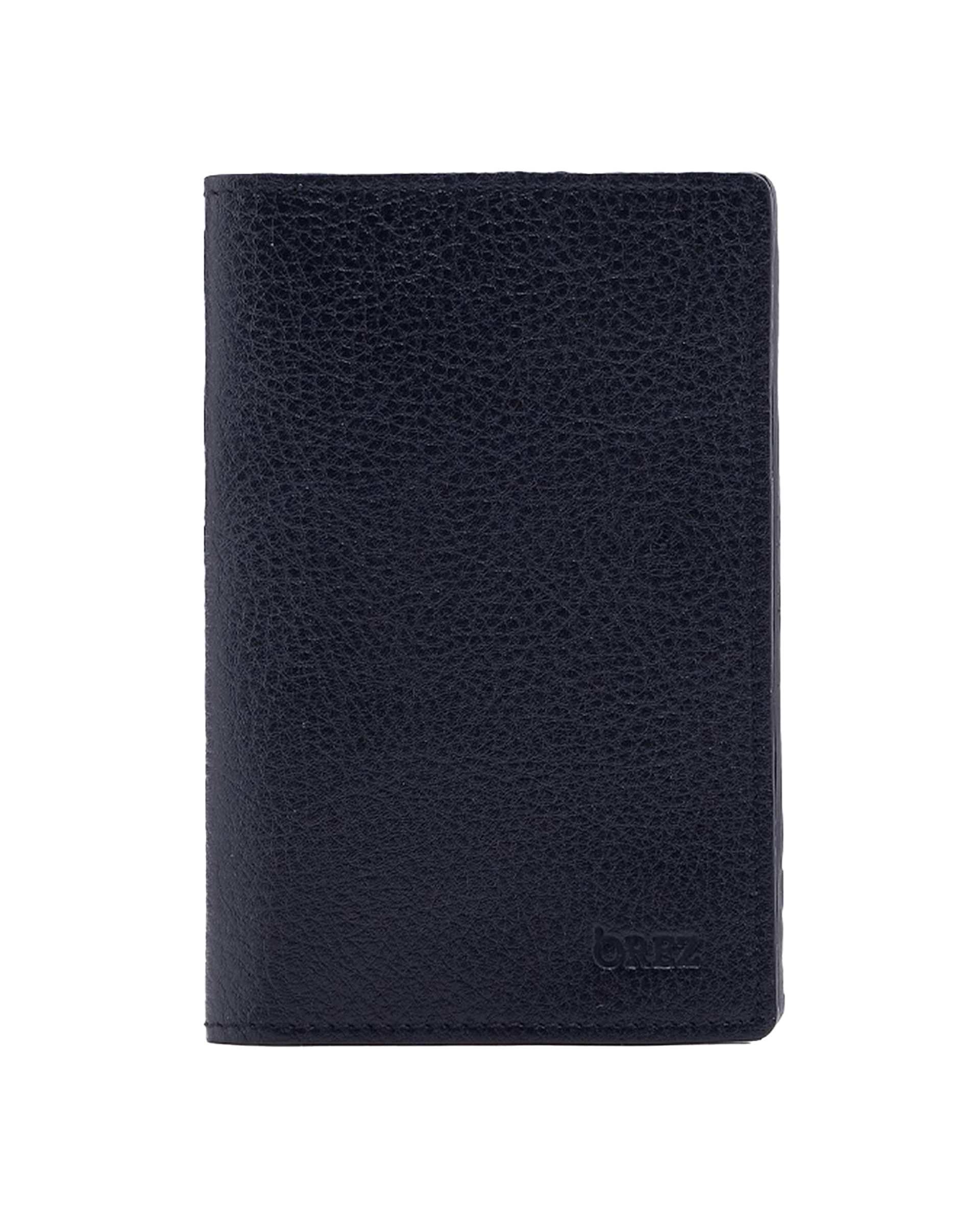 کیف مدارک چرم طبیعی فلوتر ریز سرمه ای اورز Orez مدل MILESکد BDH104