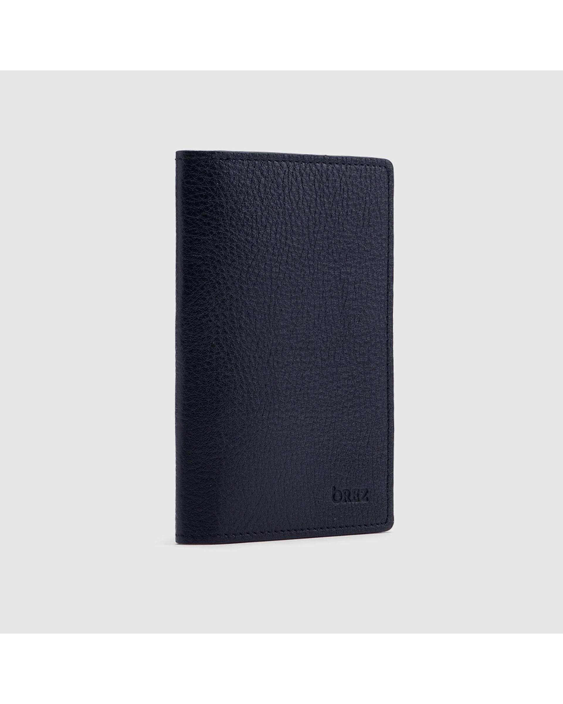 کیف مدارک چرم طبیعی فلوتر ریز سرمه ای اورز Orez مدل MILESکد BDH104