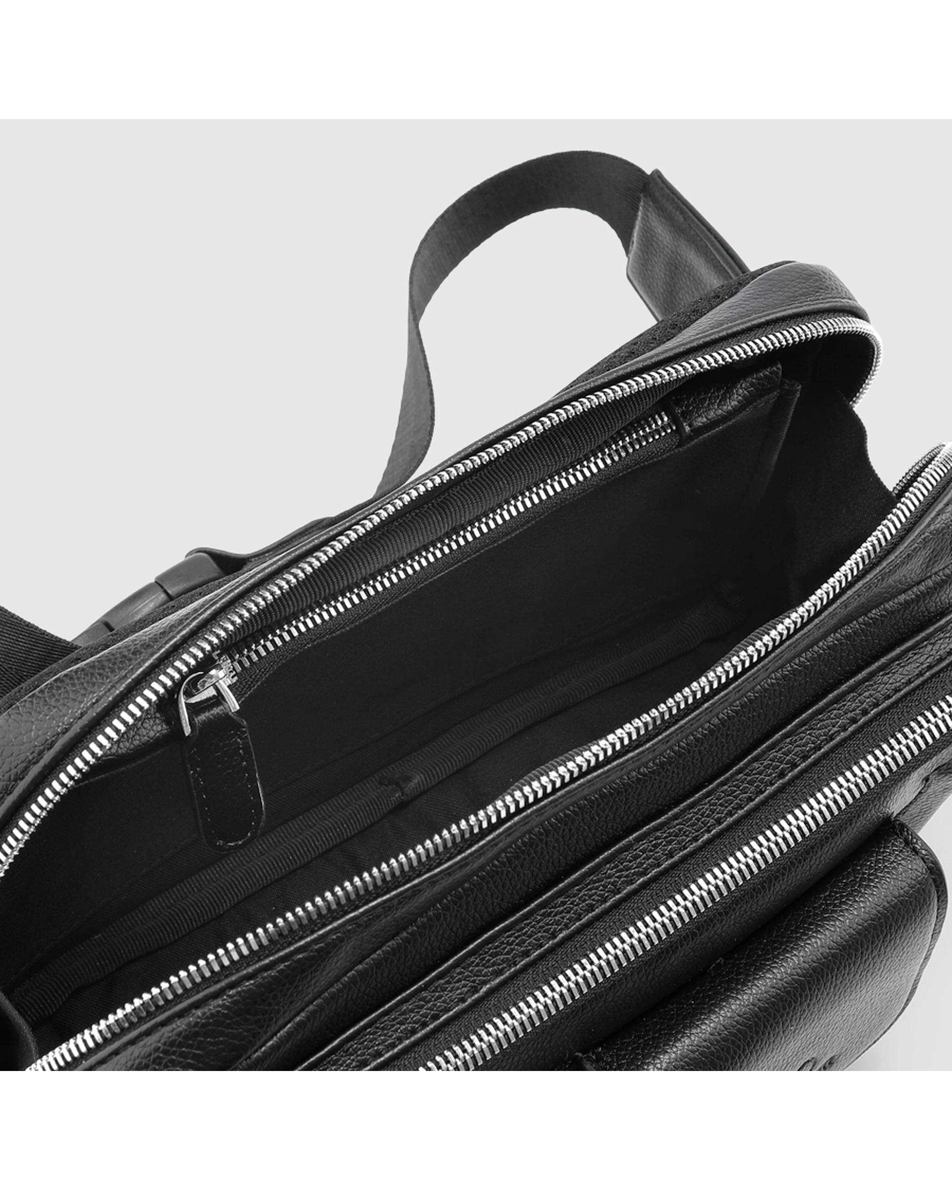 کیف کمری چرم طبیعی مردانه فلوتر ناپا میلینگ مشکی اورز Orez مدل LUCKYکد UBB103