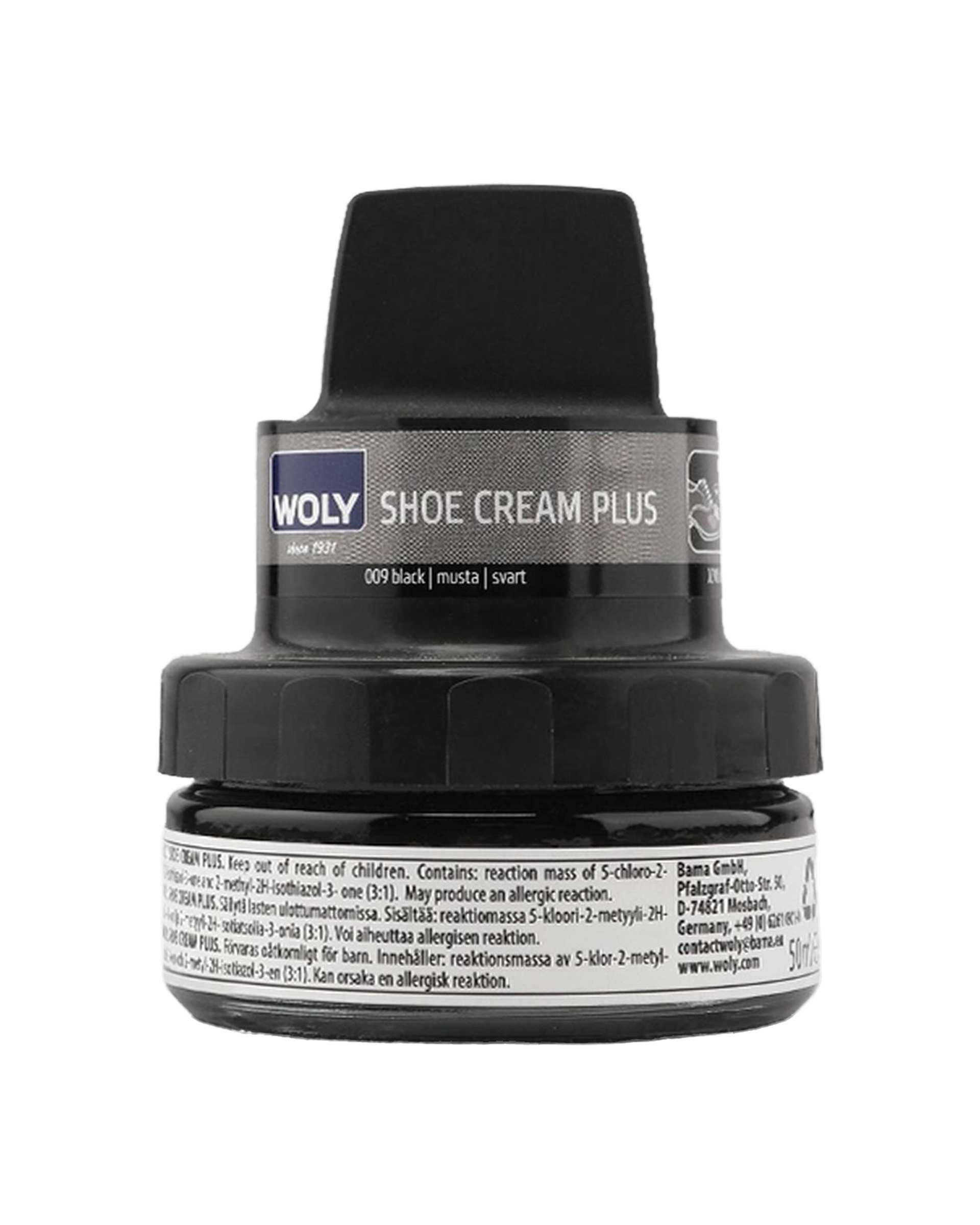 واکس کرم احیا کننده چرم مشکی اورز Orez مدل WOLY SHOE CREAMکد SRA101