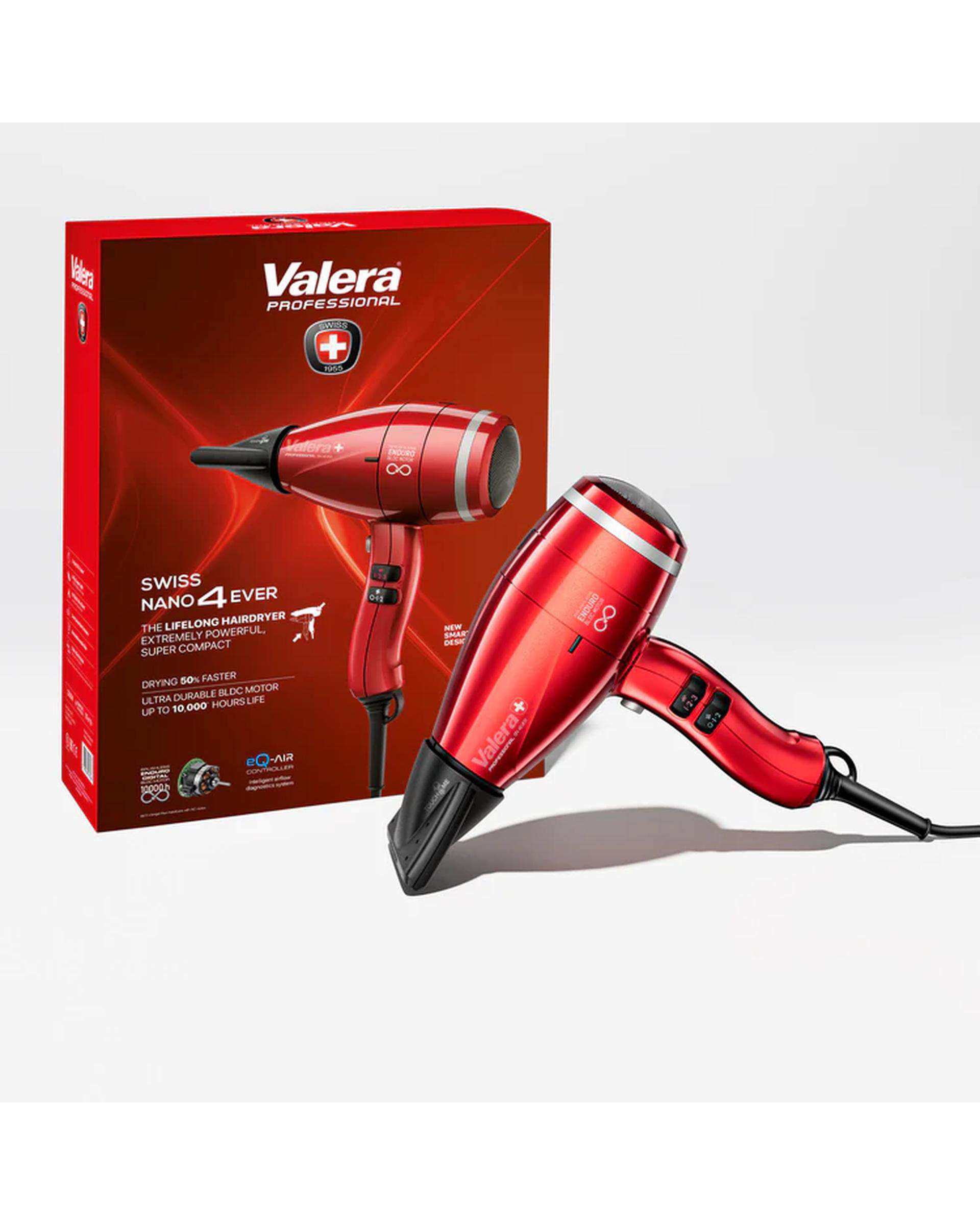 سشوار حرفه ای 2400 وات والرا Valera مدل Swiss Nano 4 Ever