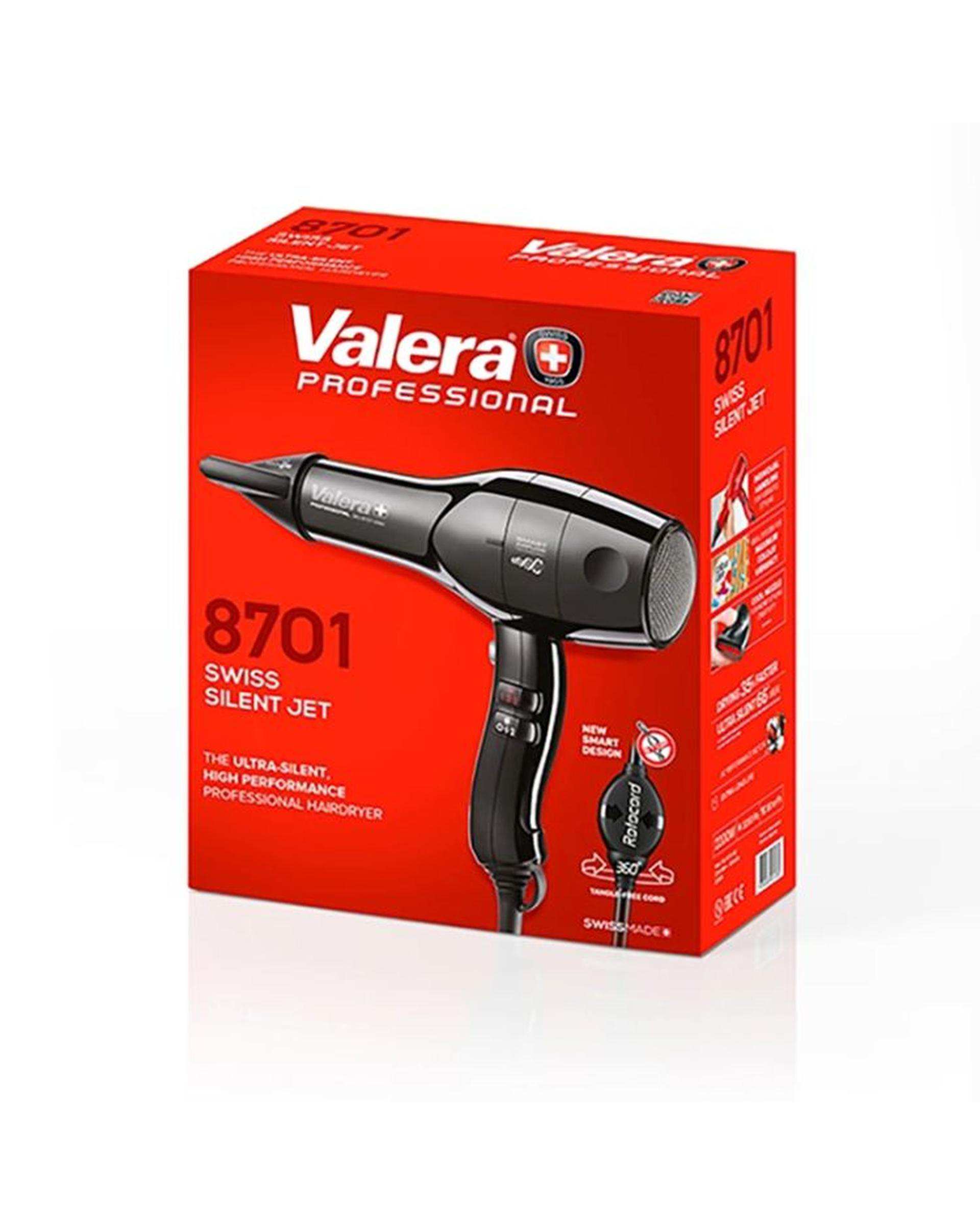 سشوار 2200 وات والرا Valera سری Swiss Silent Jet مدل 8701