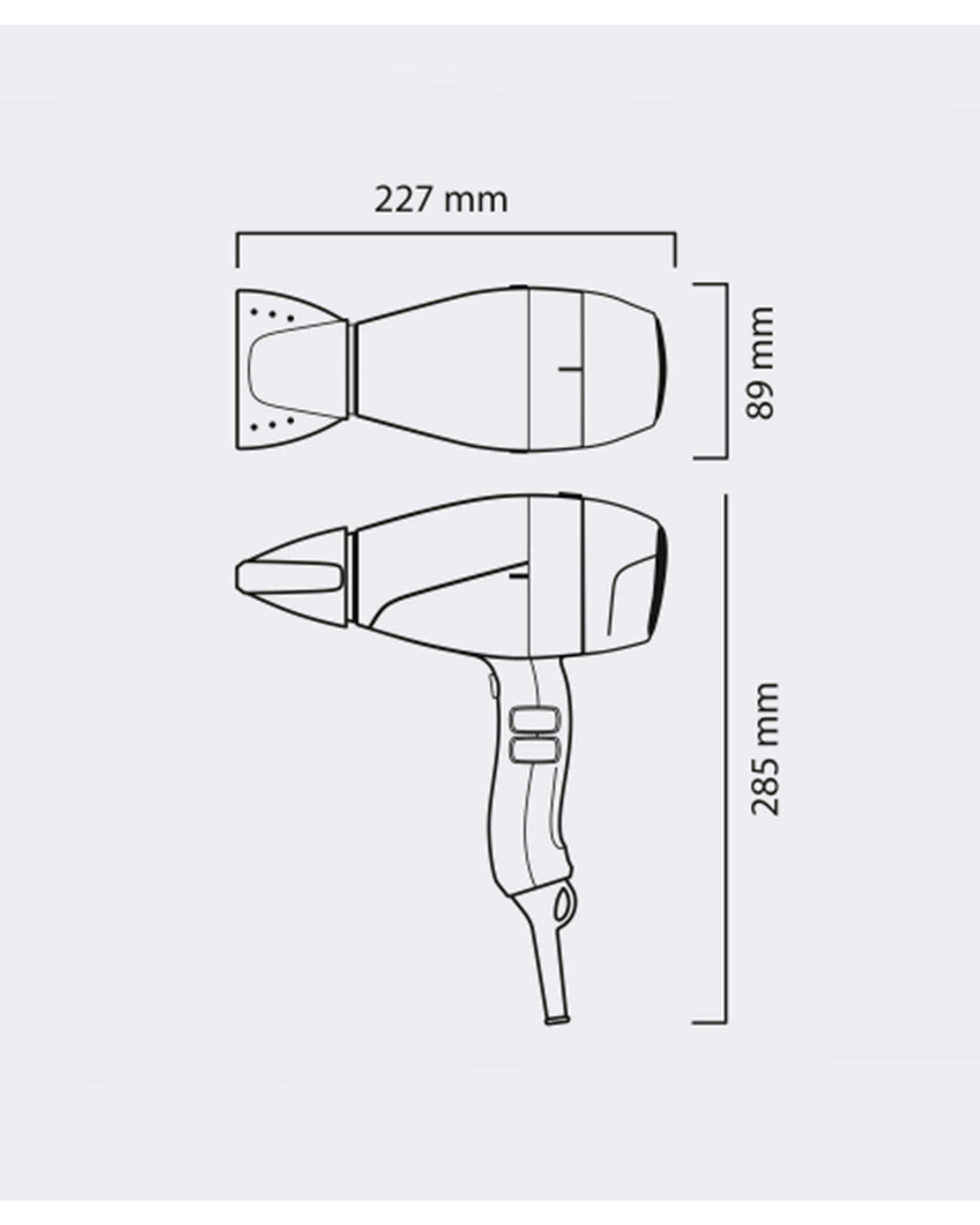 سشوار 2100 وات والرا Valera سری Swiss Nano مدل 9600
