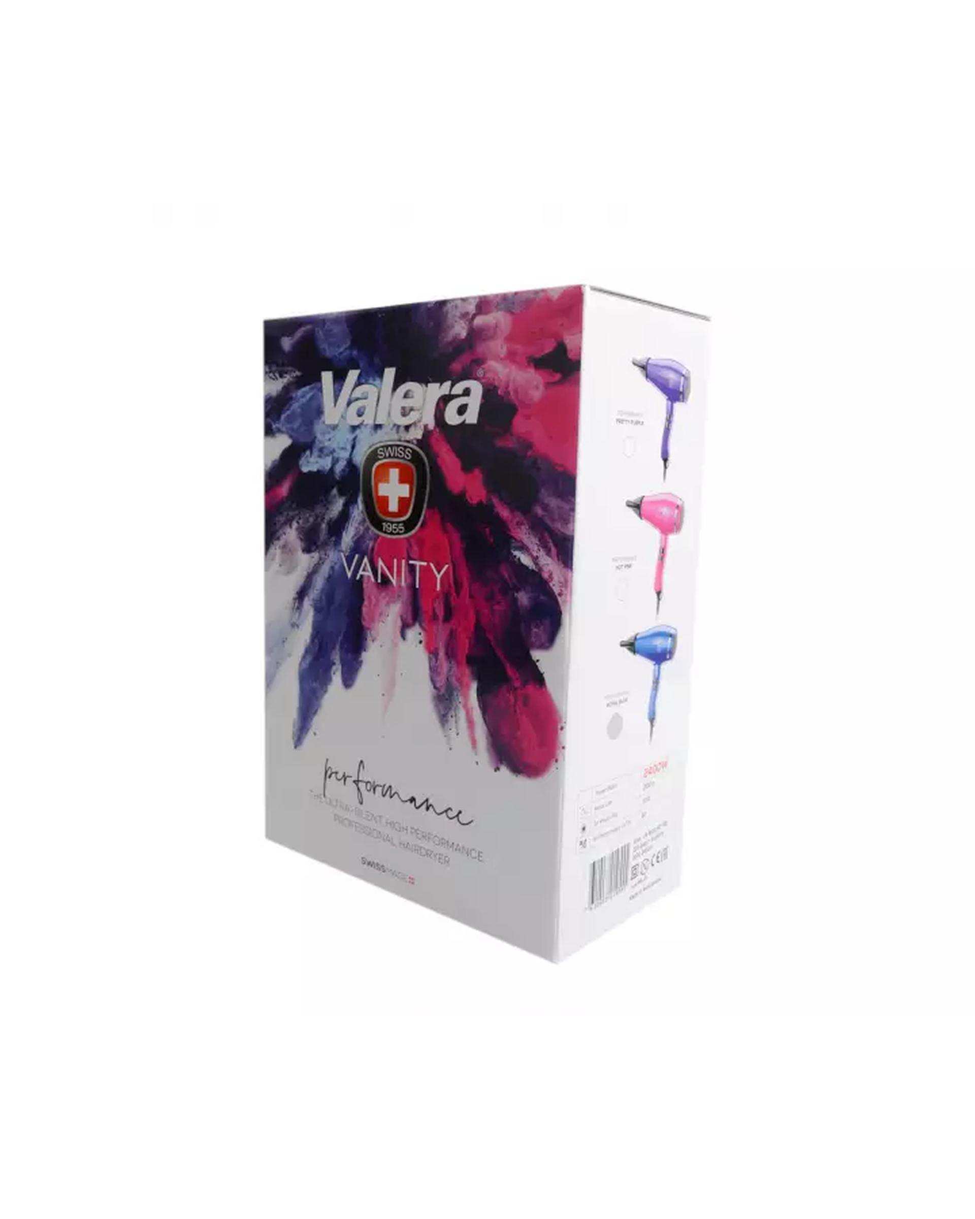 سشوار 2400 وات صورتی والرا Valera مدل Vanity Performance Hot Pink