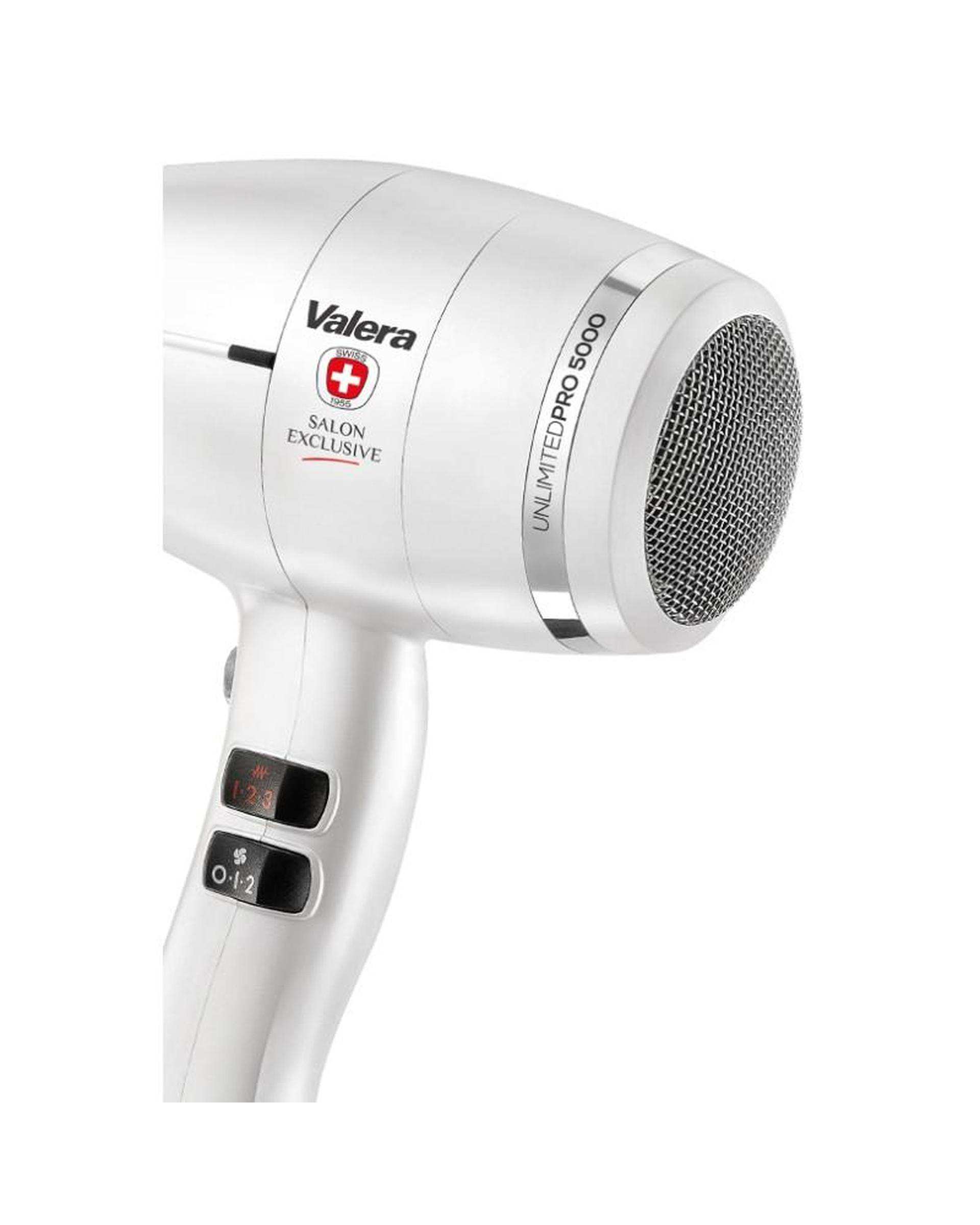 سشوار سفید صدفی والرا Valera مدل Unlimited Pro 5000 EQ