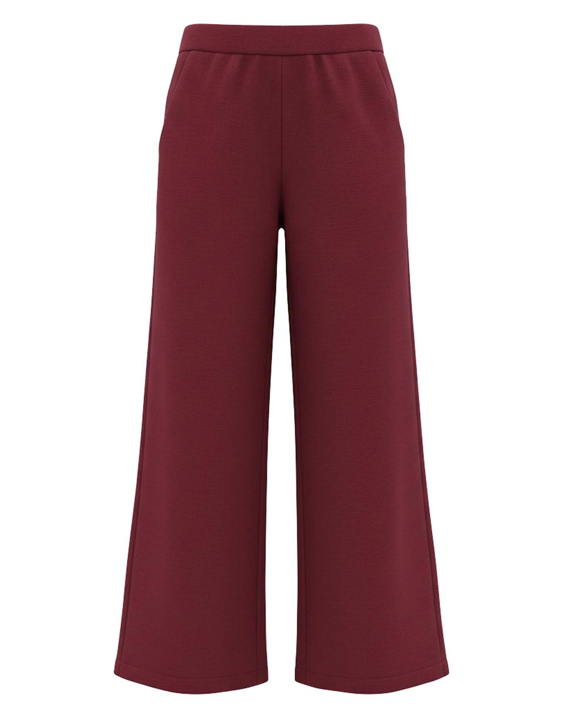 شلوار زنانه زرشکی سرژه Serge کد 241130