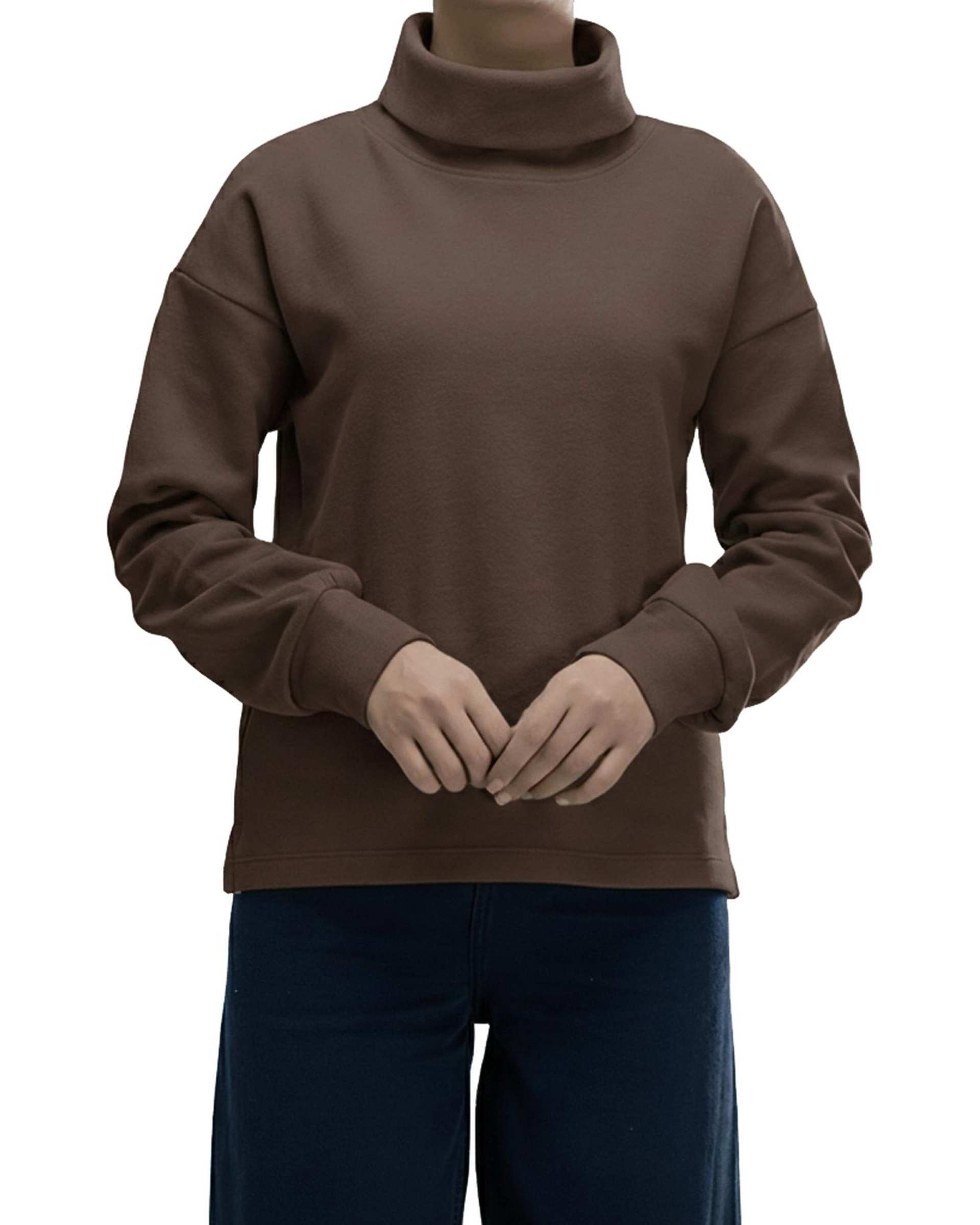 بلوز زنانه قهوه ای سرژه Serge کد 243104