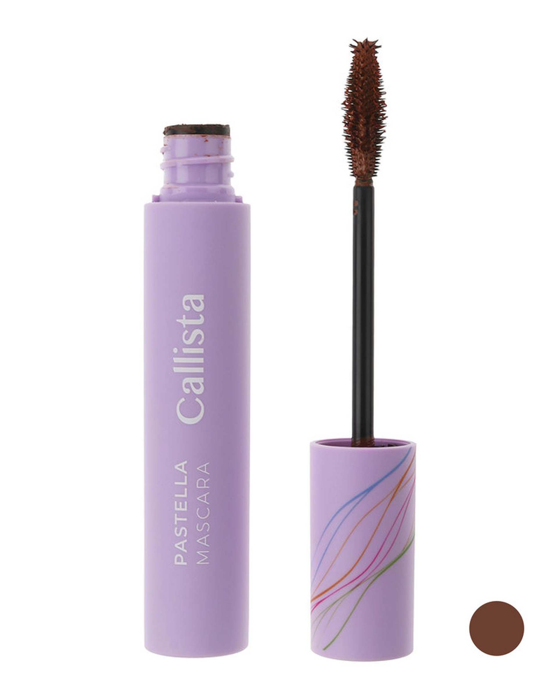 ریمل رنگی قهوه ای کالیستا Callista مدل Pastella