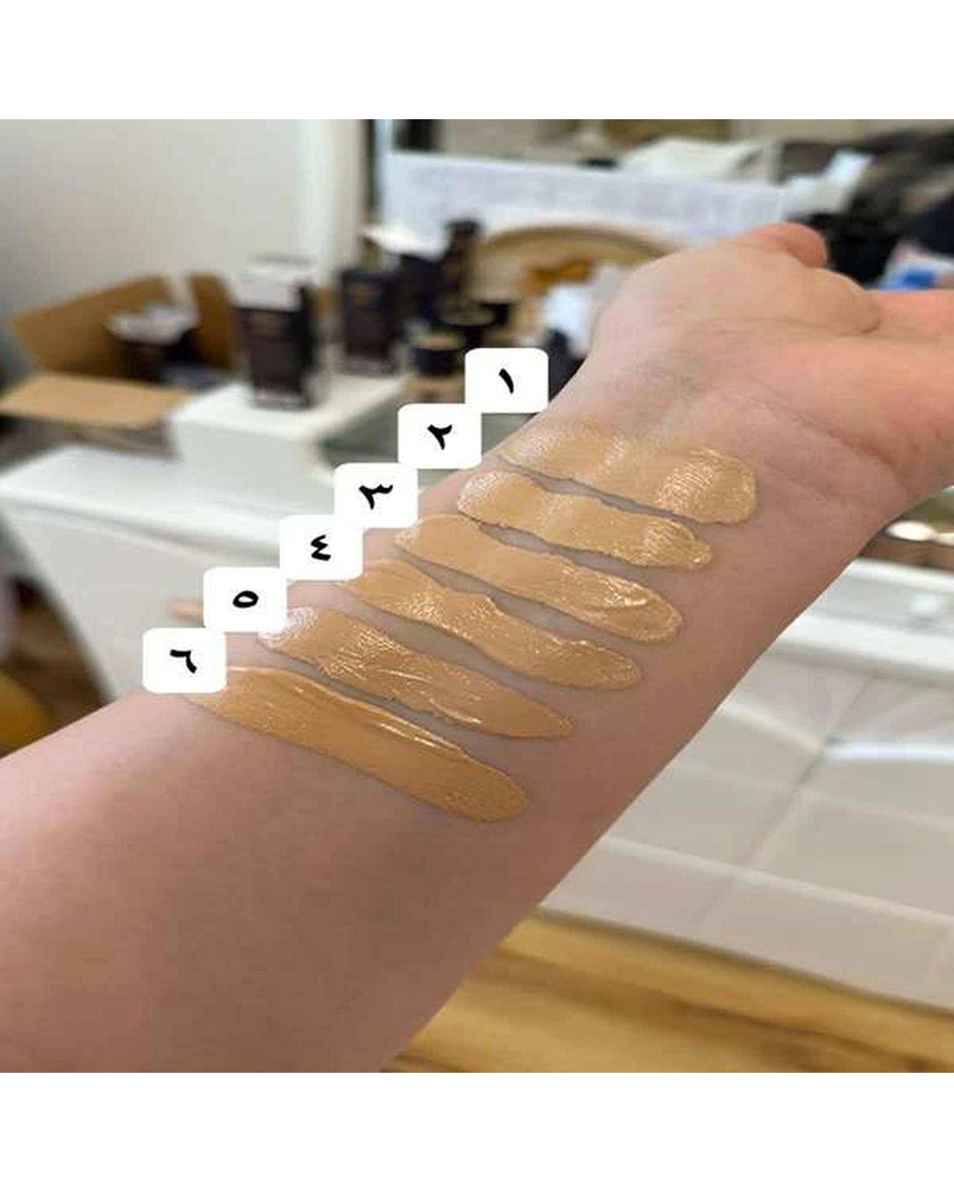 کرم پودر مات و مخملی دارای SPF15 فانوما Fanoma مدل Perfect Coverage مناسب برای انواع پوست شماره 06 حجم 40ml