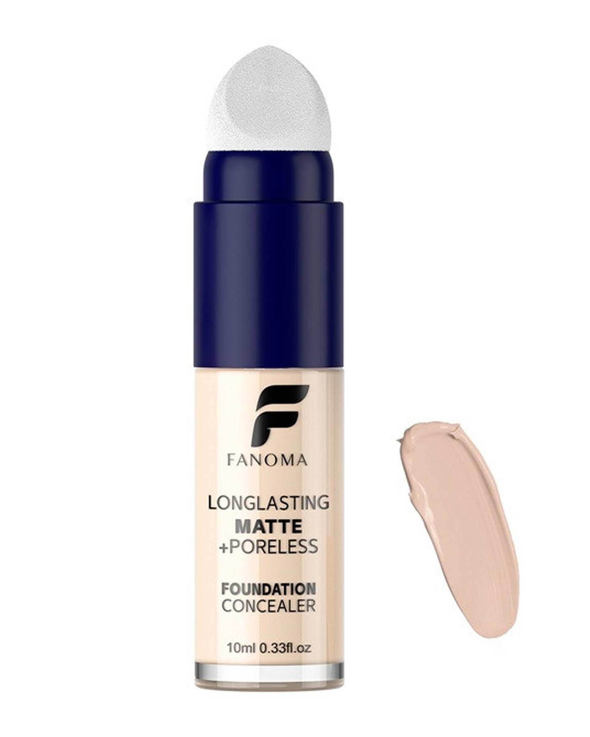 کانسیلر ضد چروک و فول کاور فانوما Fanoma مدل MATTE شماره 01