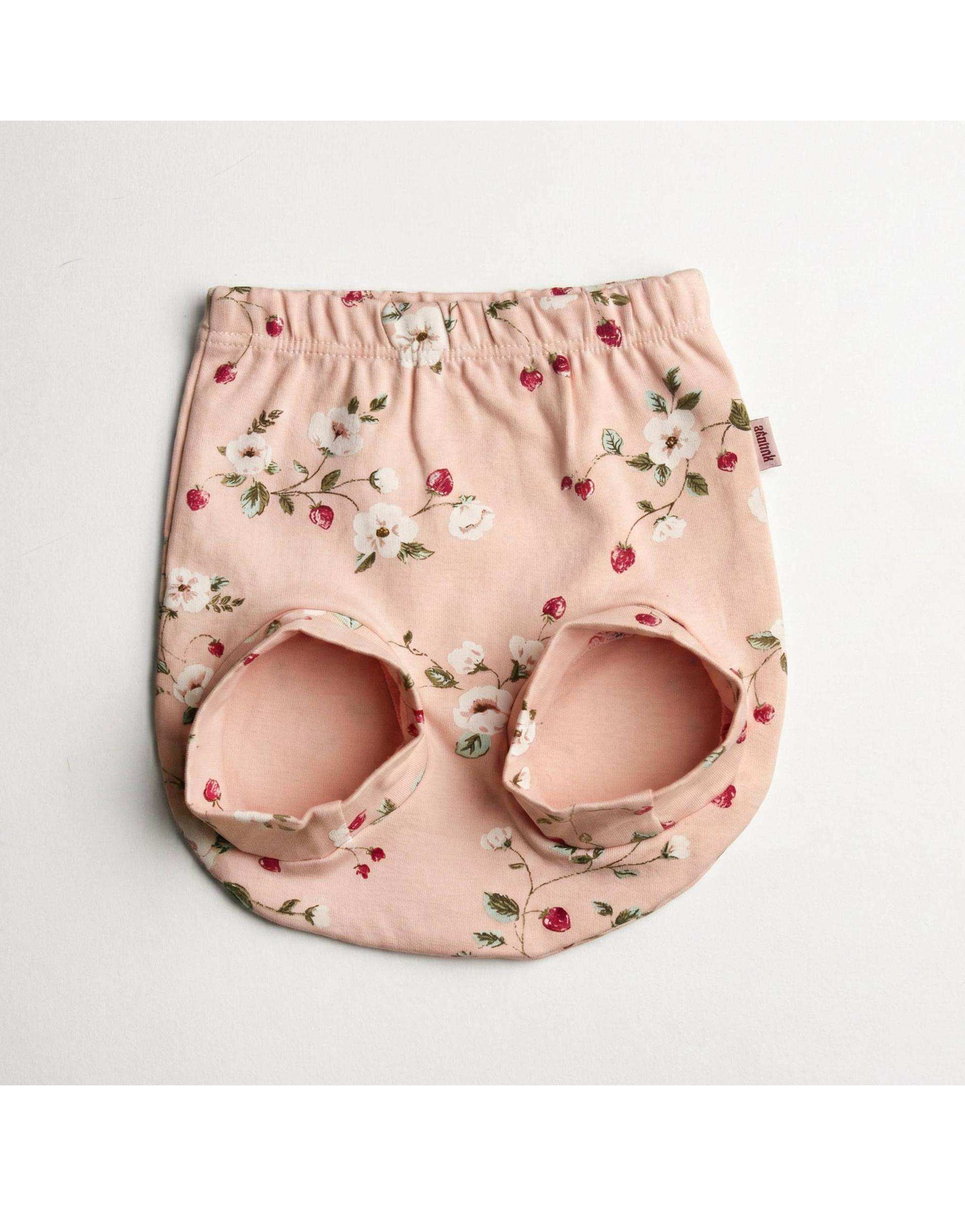 شورت نوزادی زورو دخترانه صورتی آدمک Adamak مدل توت فرنگی کد 3930101