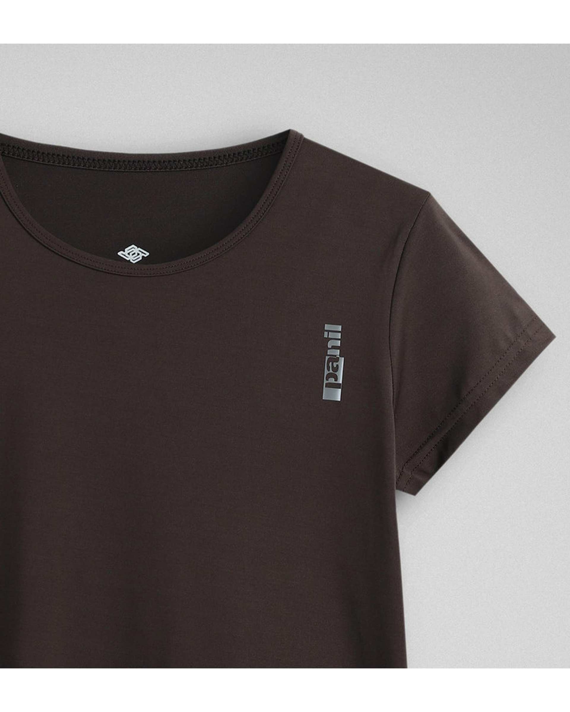 تیشرت ورزشی زنانه قهوه ای پانیل Panil مدل 173GH