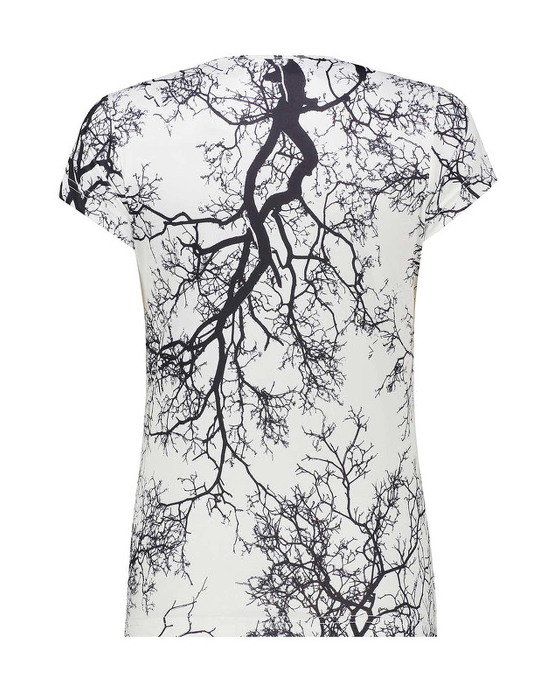 تیشرت ورزشی زنانه سفید پانیل Panil مدل 600WD