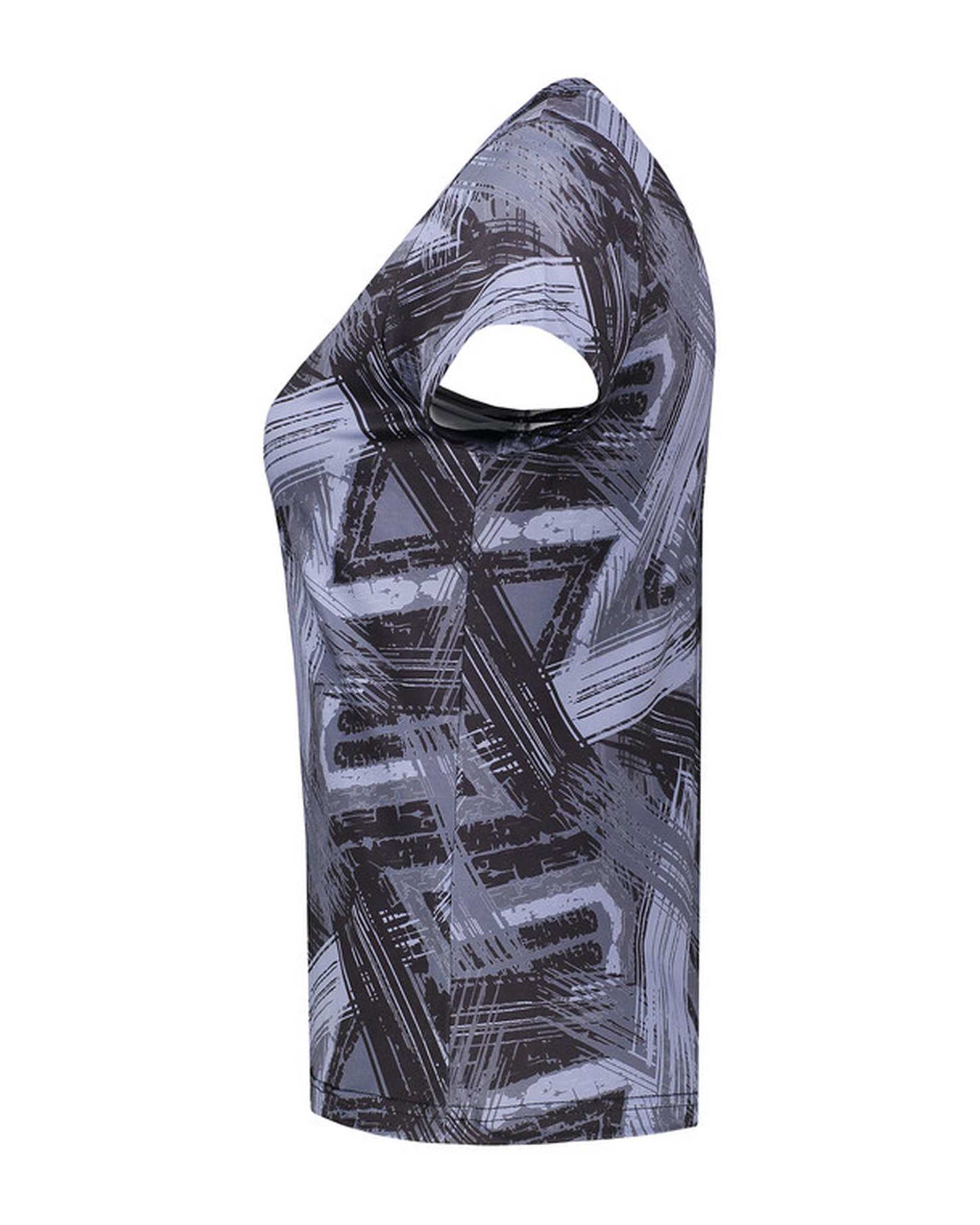 تیشرت ورزشی زنانه زغالی پانیل Panil مدل 600GYPR