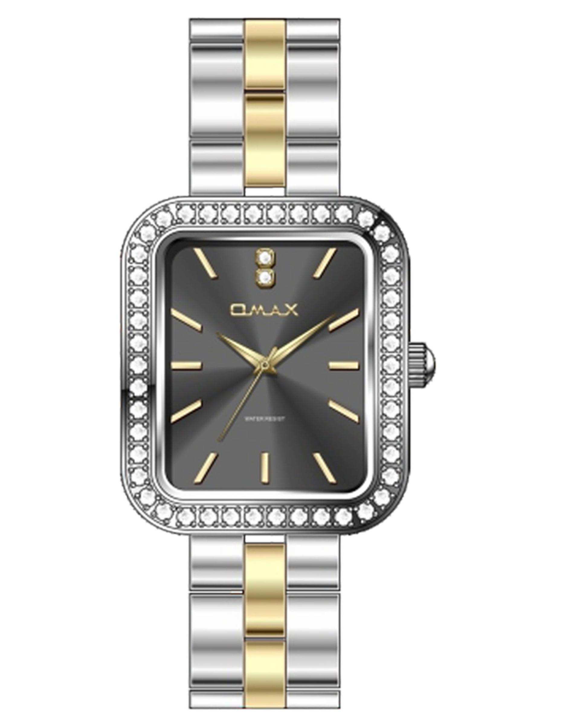 ساعت مچی زنانه اوماکس Omax مدل یونیورسال کد SQ_CS004P2II