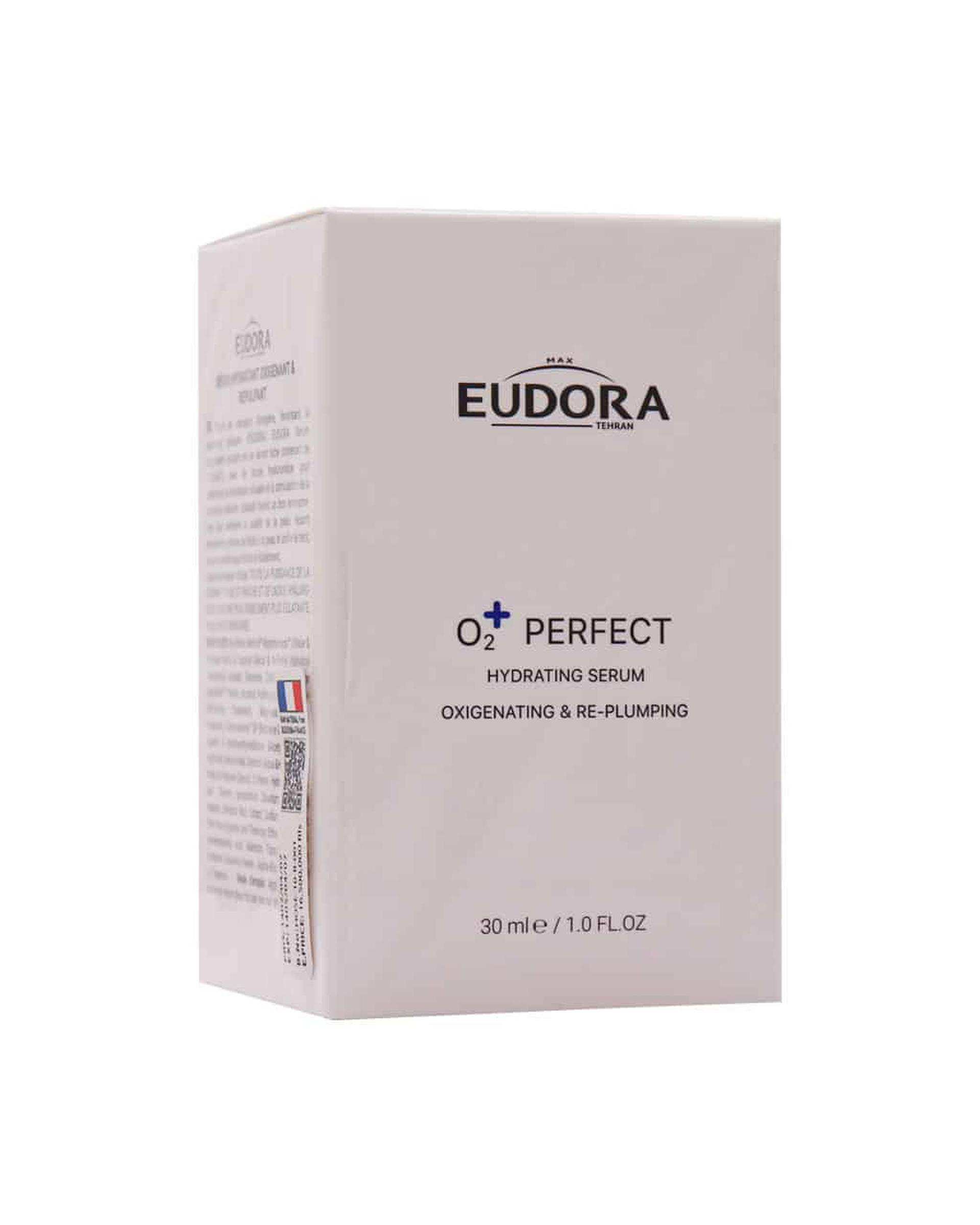 سرم آبرسان و اکسیژن رسان ادورامکس Eudora Max مدل O2 Plus Perfect حجم 30ml