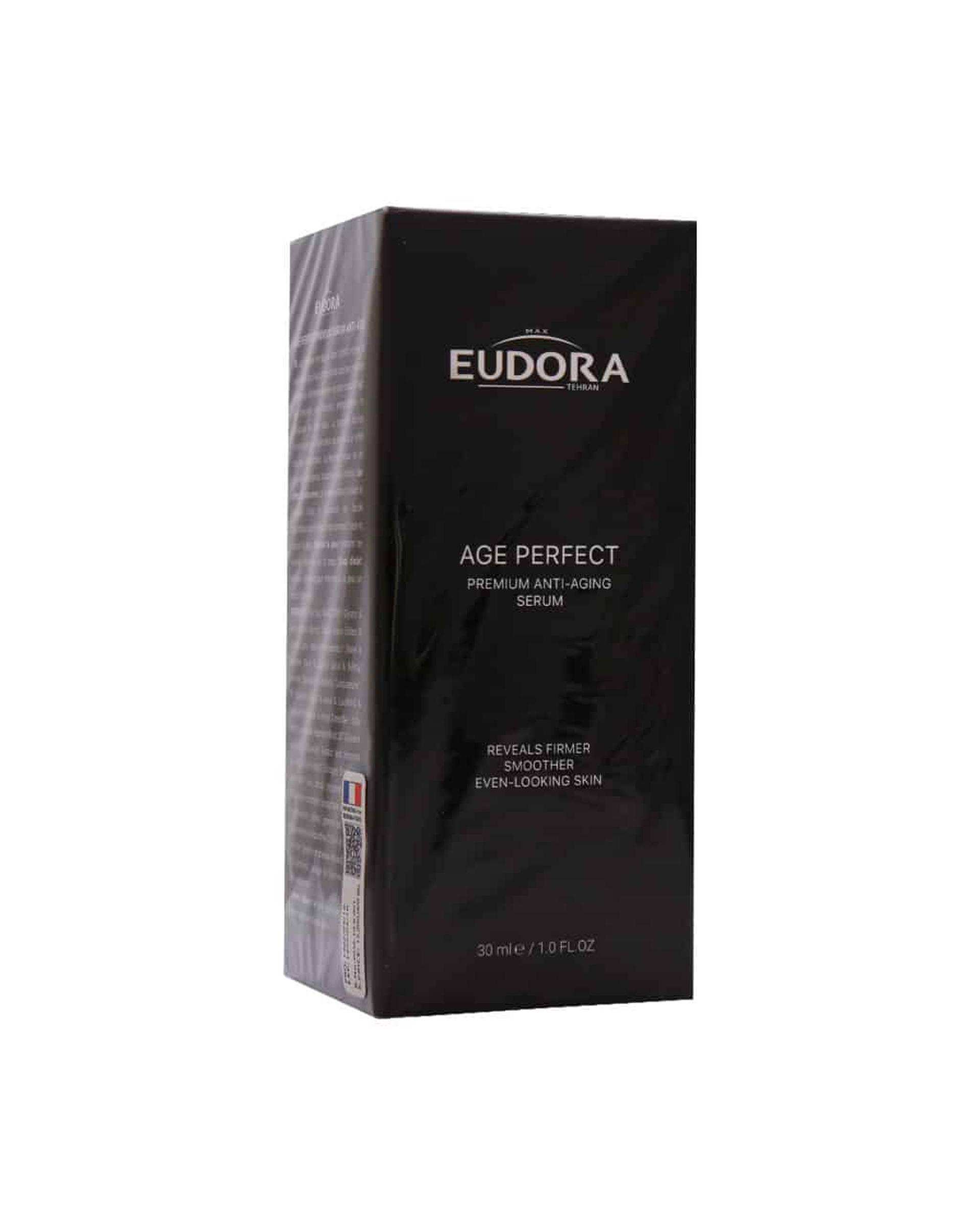 سرم جوانساز ادورامکس Eudora Max سری Age Perfect مدل Premium Anti Aging حجم 30ml