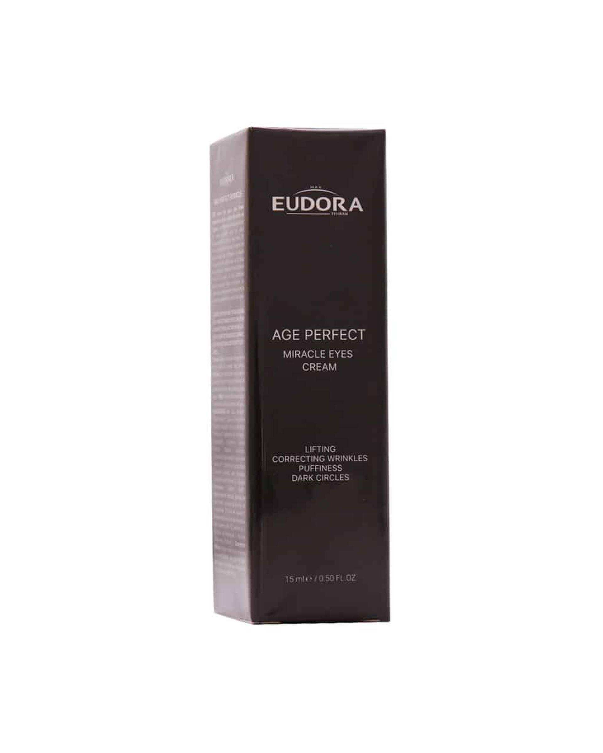 کرم ضد چروک دور چشم ادورامکس مدل Miracle سری Age Perfect حجم 15ml