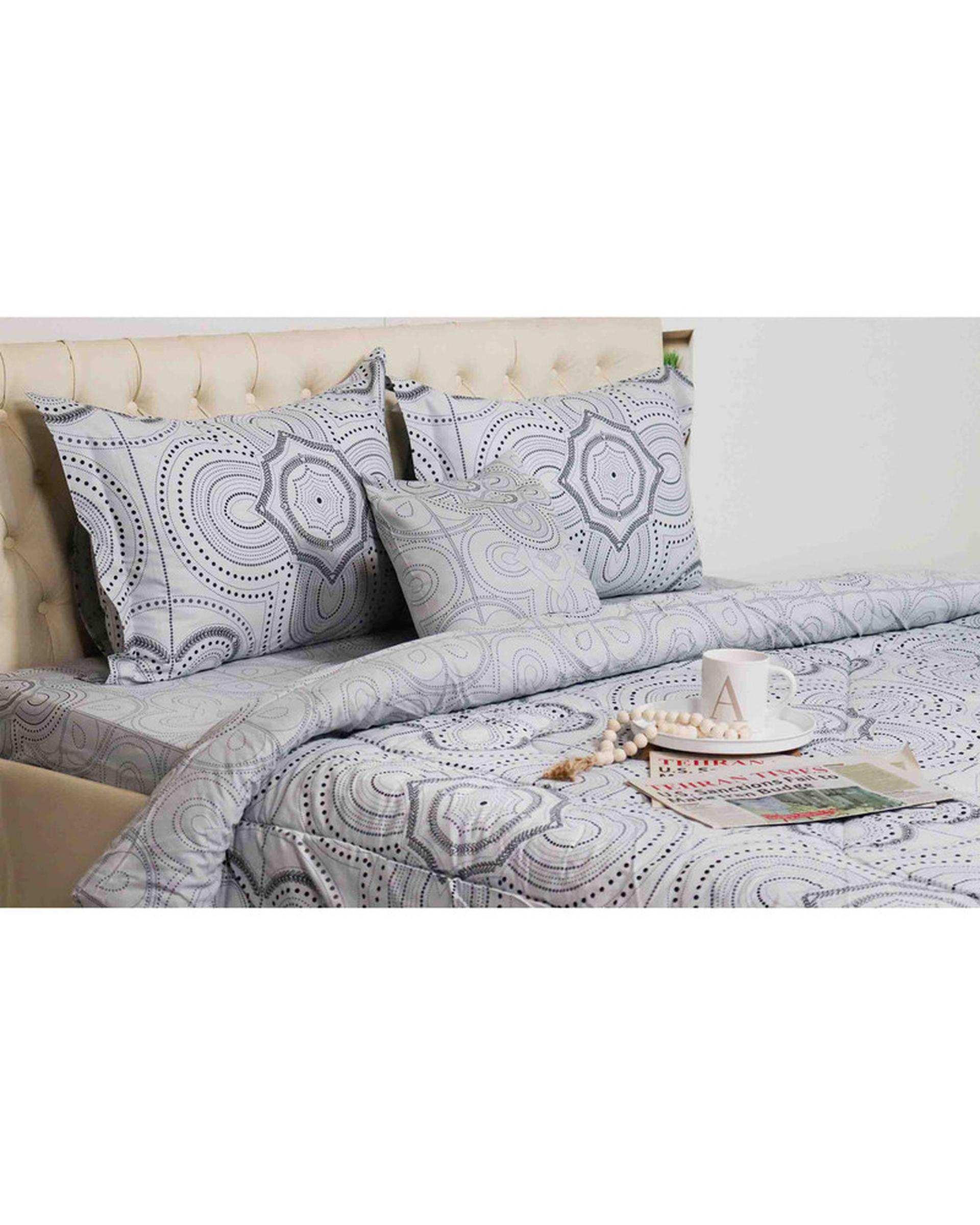 سرویس خواب یک نفره 4 تکه مانیکا هوم Monica Home مدل تابان