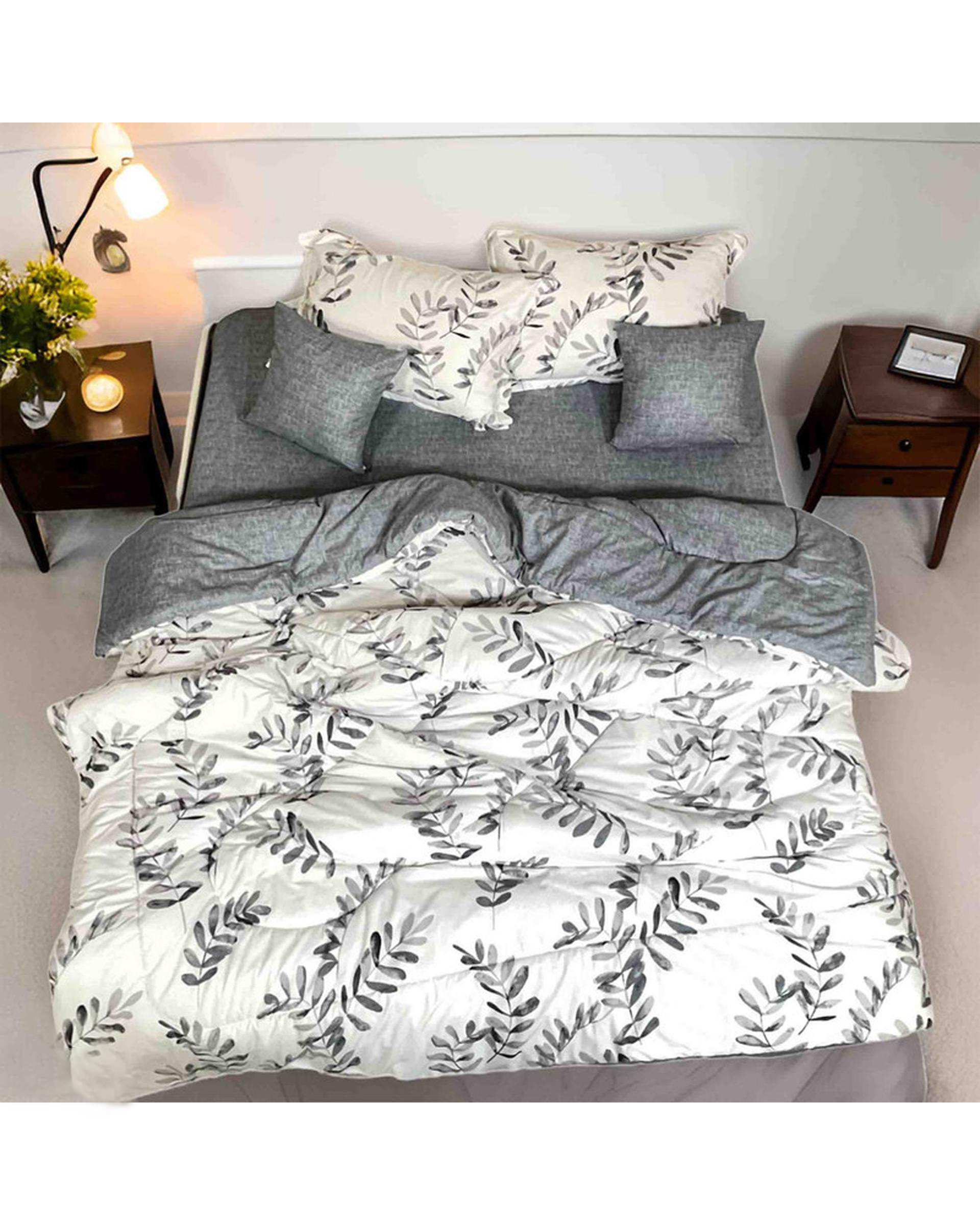 سرویس خواب دو نفره 6 تکه طوسی مانیکا هوم Monica Home مدل سوفی sofi