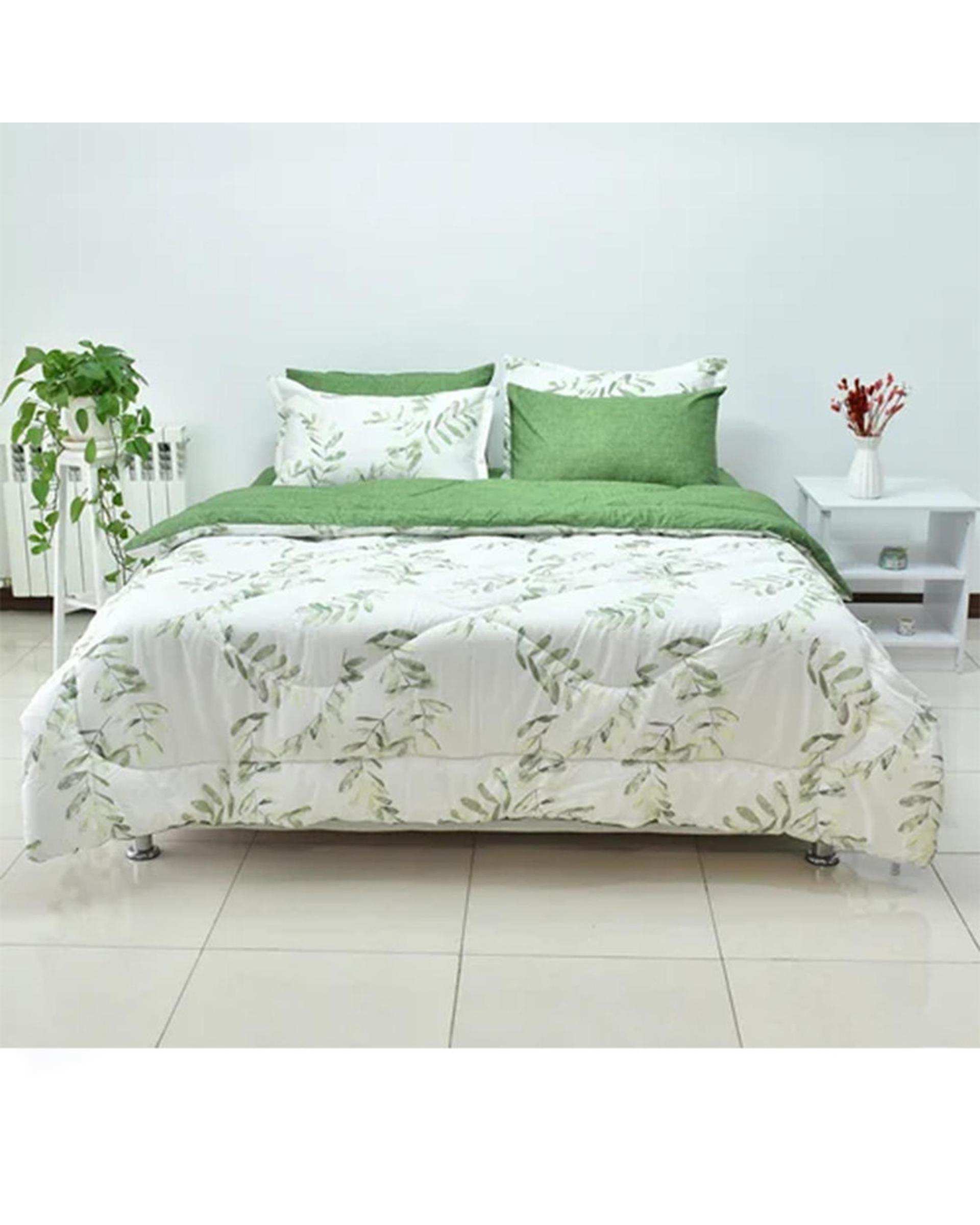 سرویس خواب دو نفره 6 تکه سبز مانیکا هوم Monica Home مدل سوفی sofi