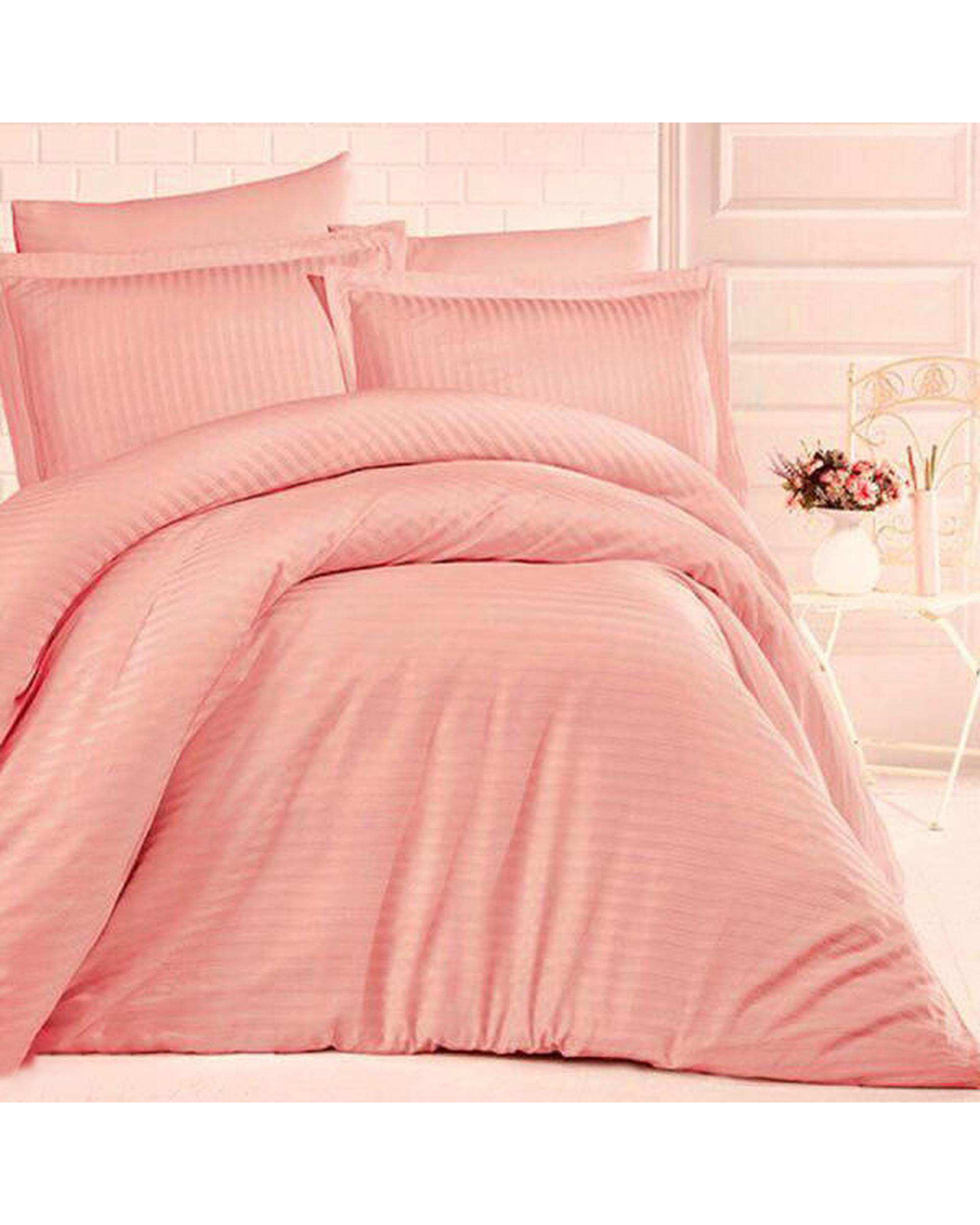 سرویس خواب دو نفره 6 تکه صورتی روشن مانیکا هوم Monica Home