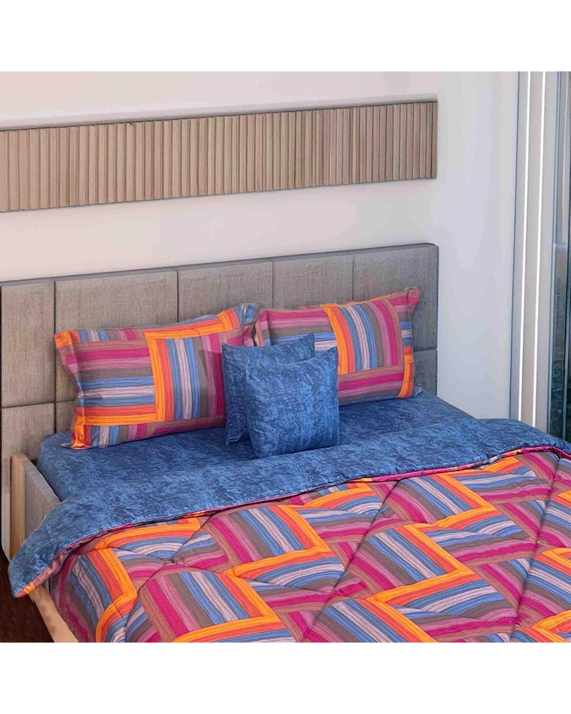 سرویس خواب دو نفره 6 تکه مانیکا هوم Monica Home مدل ماهیدا