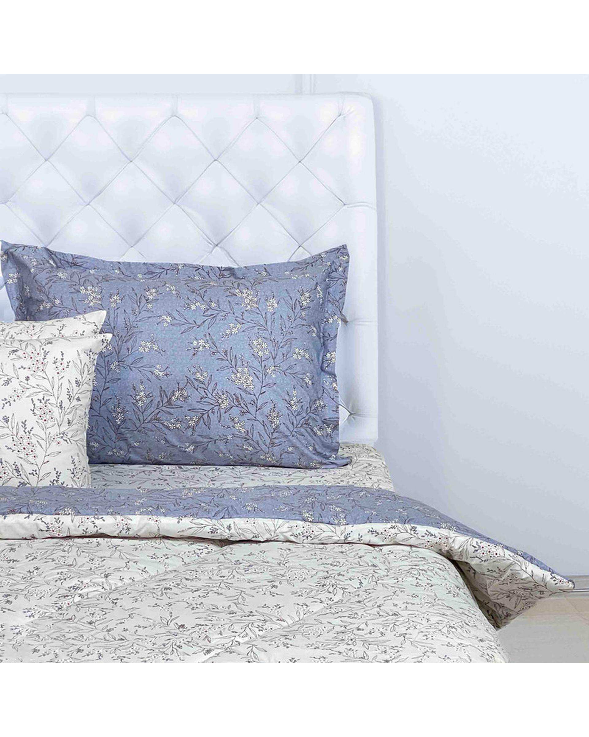 سرویس خواب یک نفره 4 تکه آبی روشن مانیکا هوم Monica Home مدل آرتیما