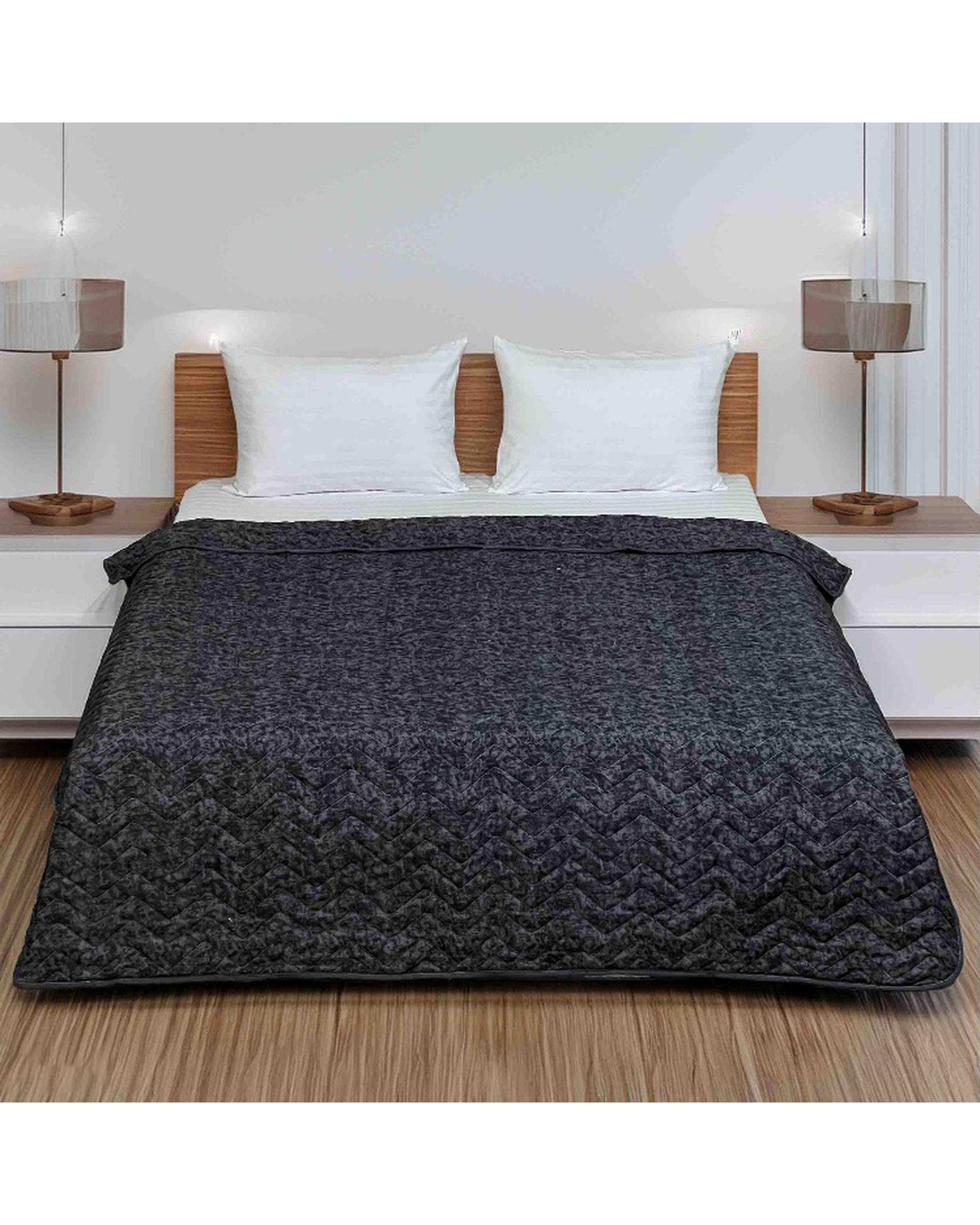 روتختی یک نفره مشکی مانیکا هوم Monica Home مدل پتینه پلاس patine plus