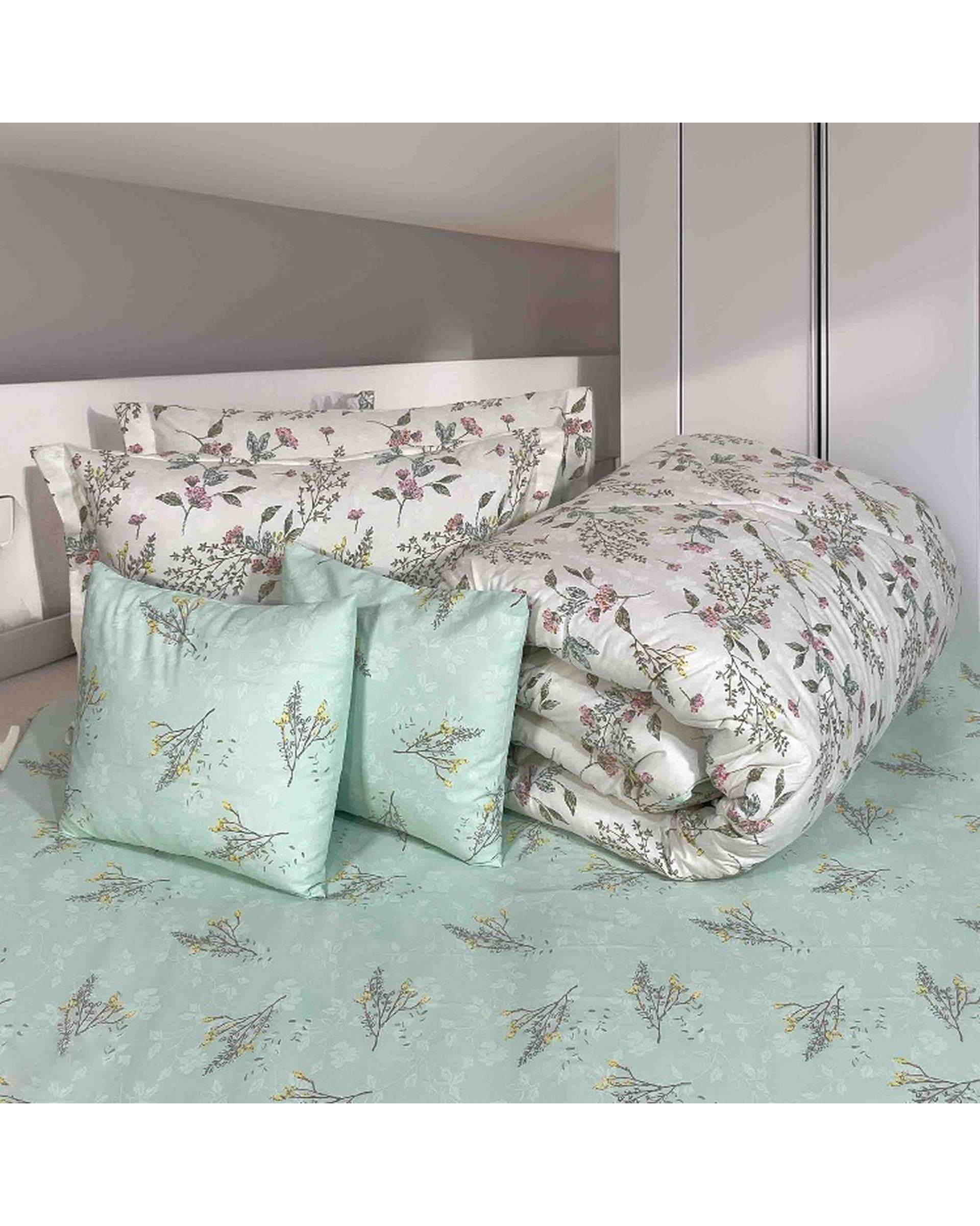 سرویس خواب 2 نفره 6 تکه عاجی مانیکا هوم Monica Home مدل سانچیا