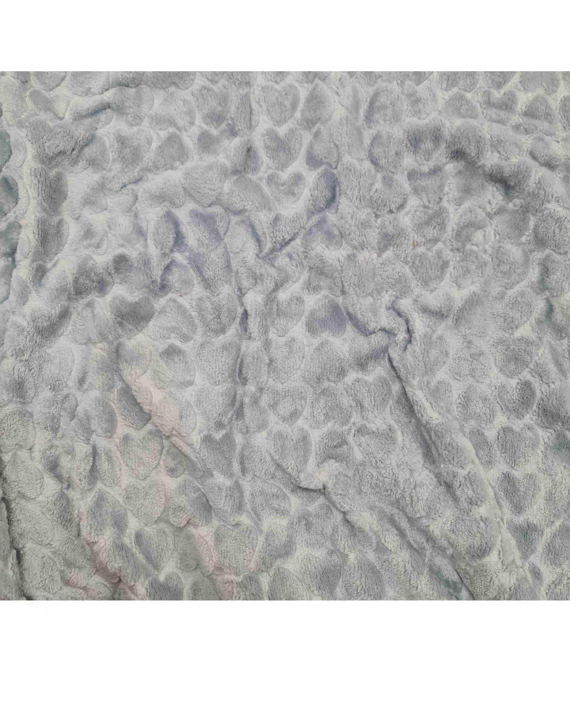 پتو مسافرتی یک نفره طوسی مانیکا هوم Monica Home مدل لاو