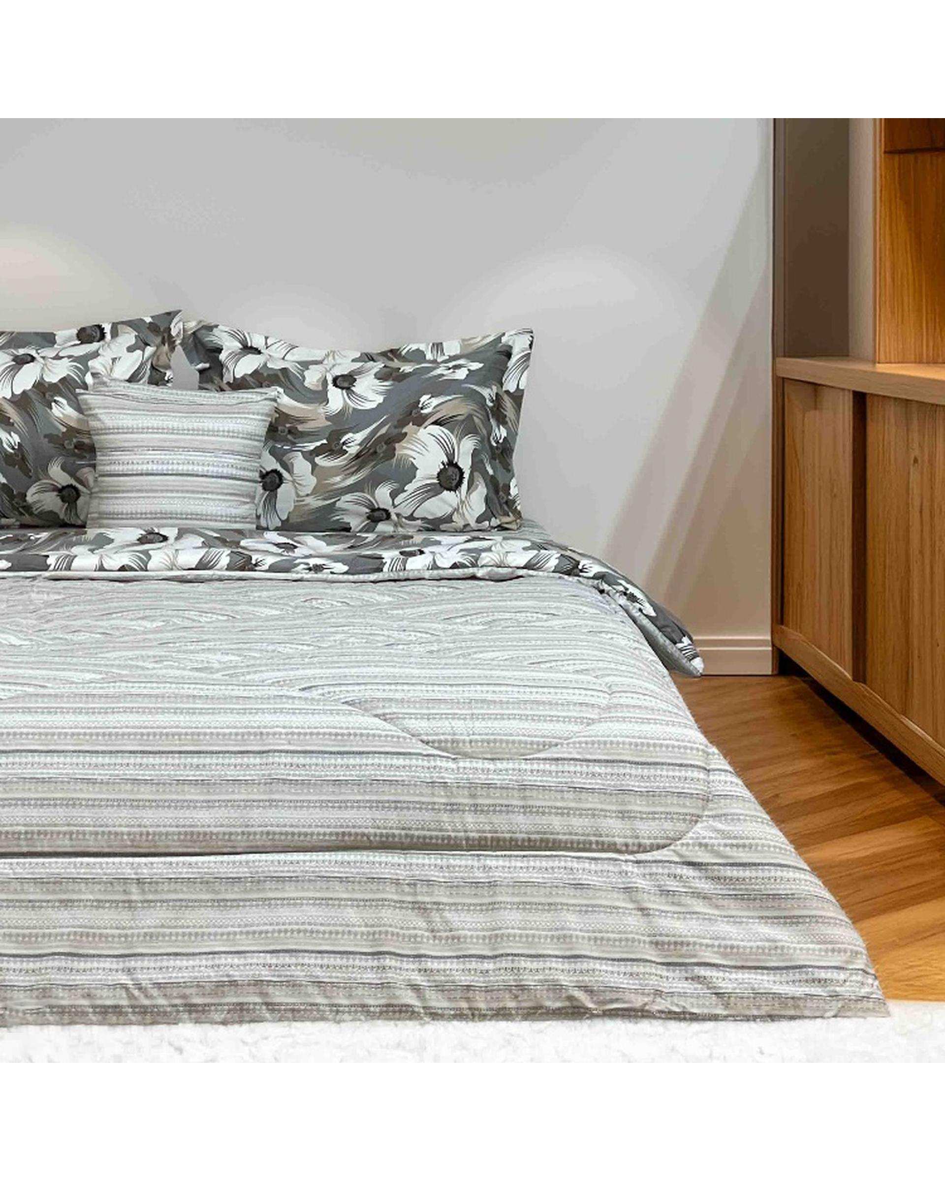 سرویس خواب دو نفره 6 تکه طوسی مانیکا هوم Monica Home مدل نیولین