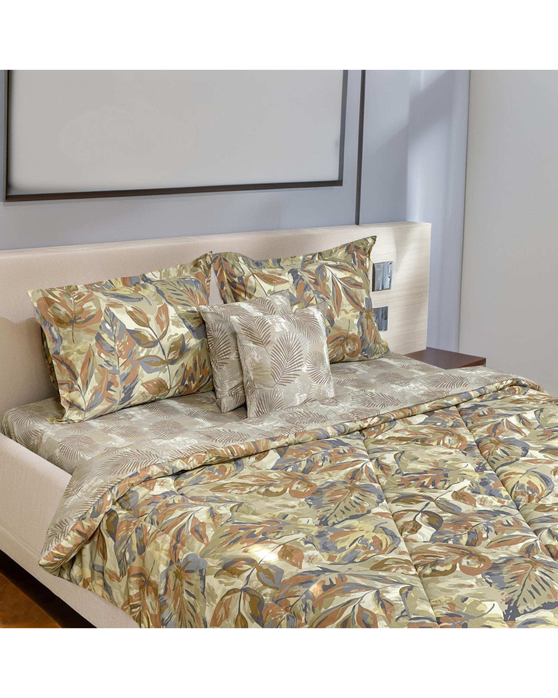 سرویس خواب دو نفره 6 تکه سبز زیتونی مانیکا هوم Monica Home مدل شارپ