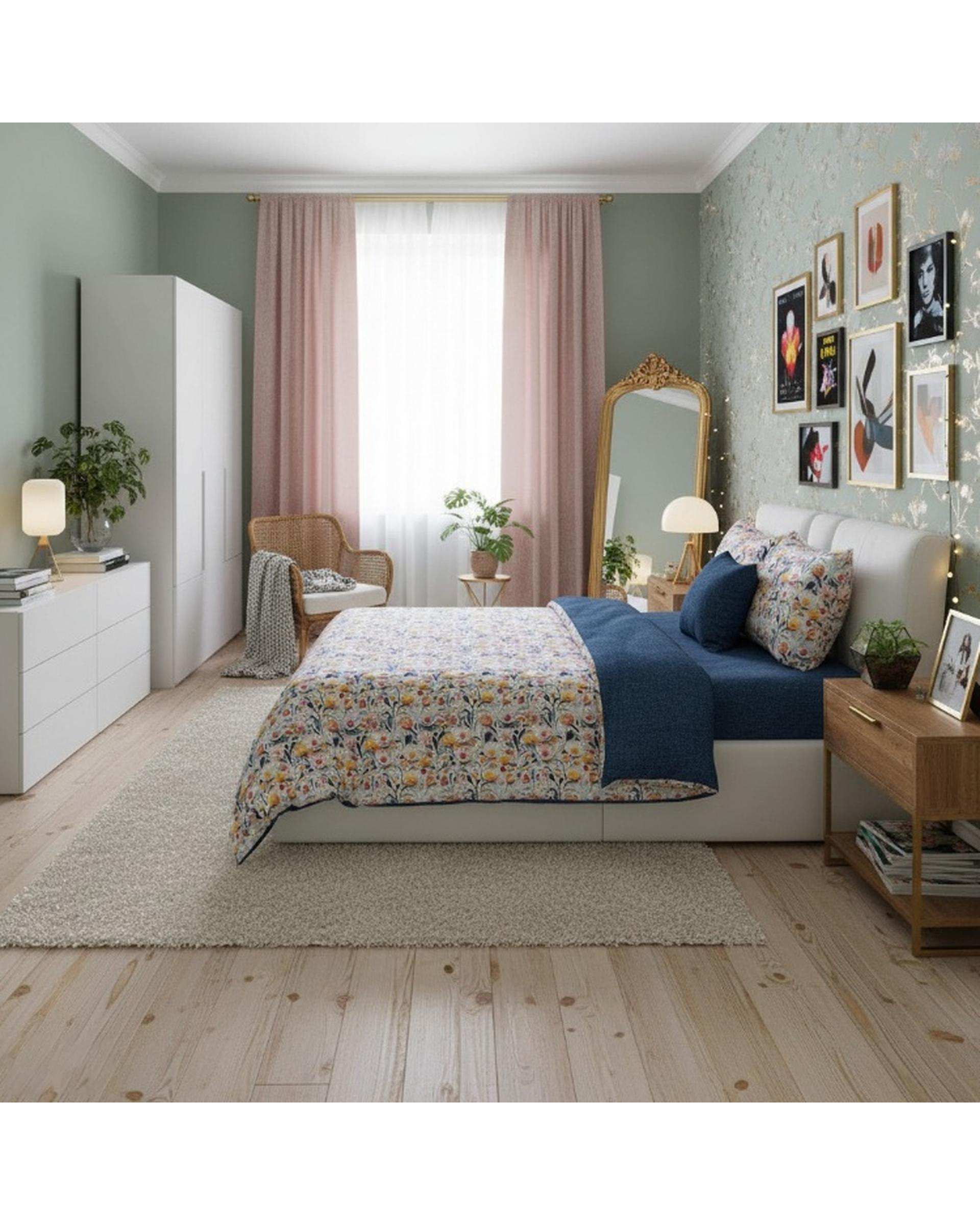 سرویس خواب یک نفره 3 تکه مانیکا هوم Monica Home مدل آوین