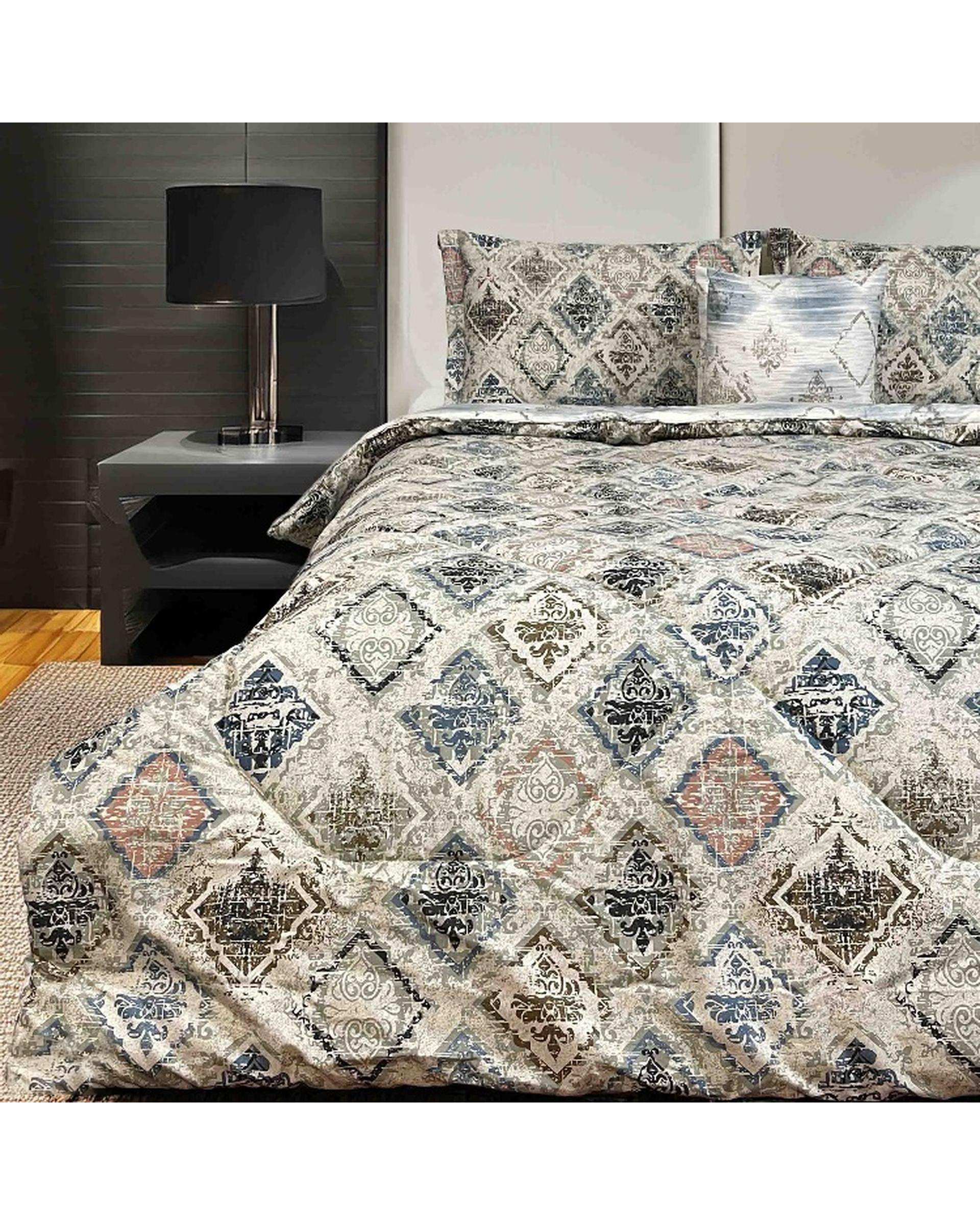 سرویس خواب دو نفره 6 تکه سفید مانیکا هوم Monica Home مدل کاتالینا