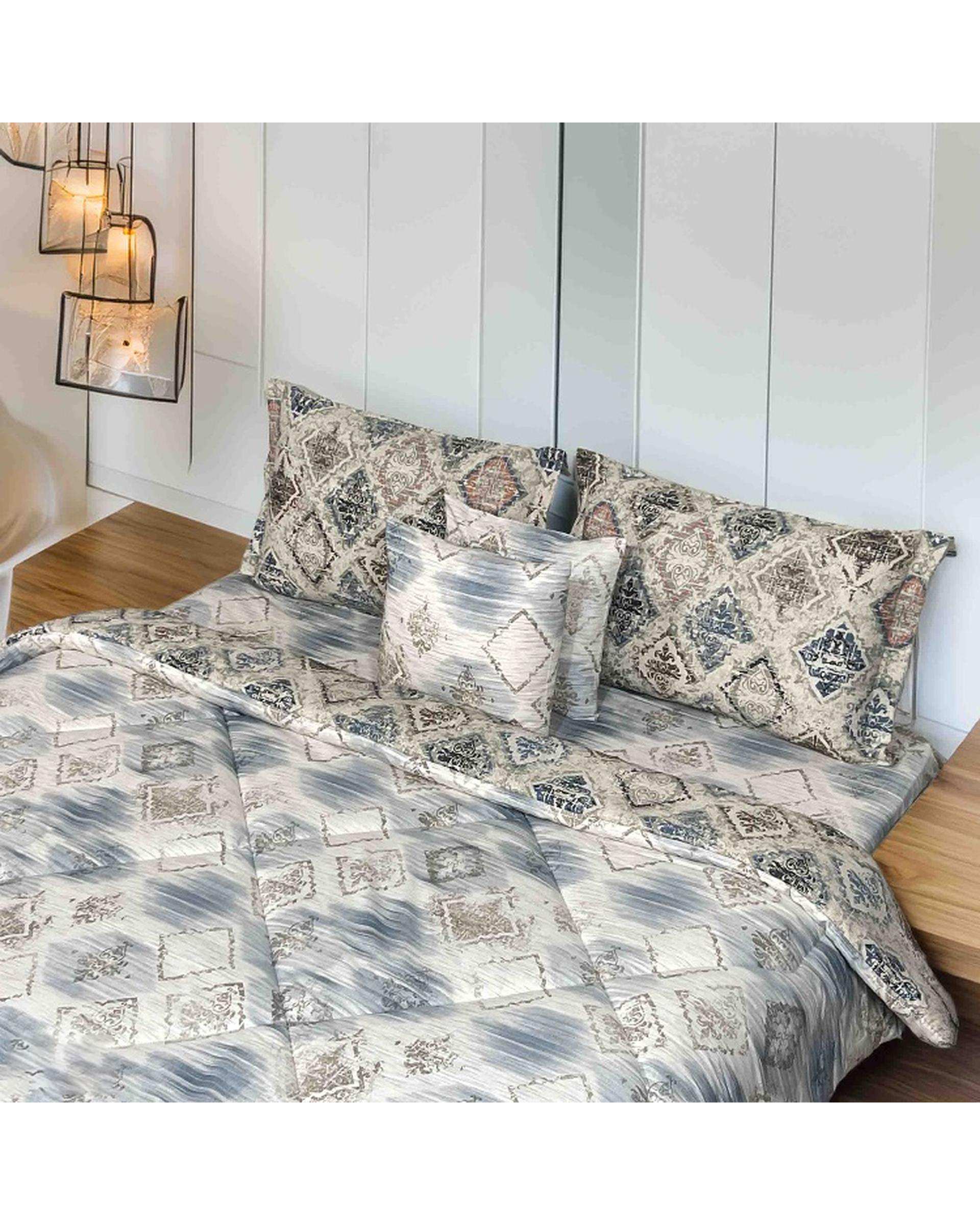 سرویس خواب دو نفره 6 تکه سفید مانیکا هوم Monica Home مدل کاتالینا