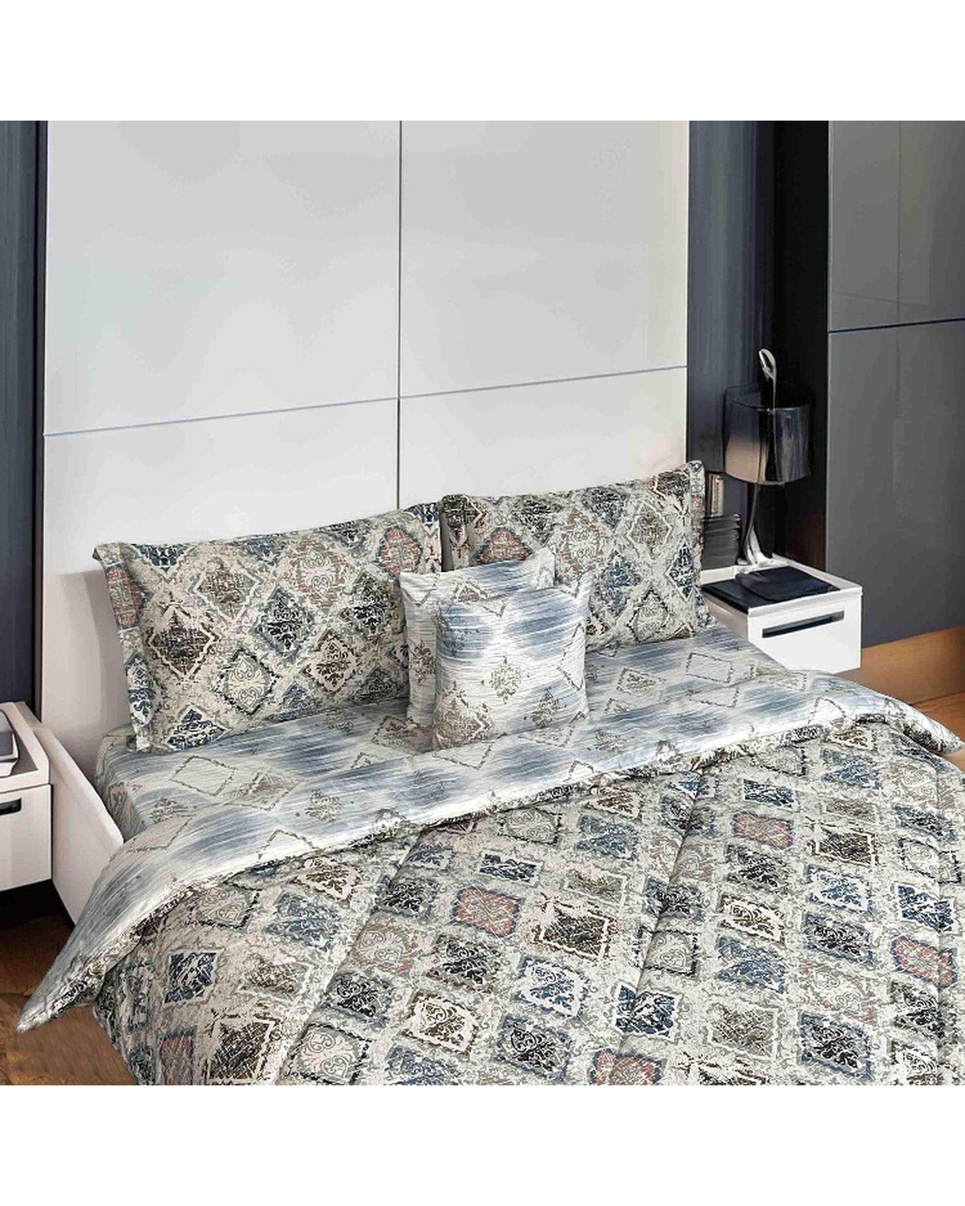 سرویس خواب دو نفره 6 تکه سفید مانیکا هوم Monica Home مدل کاتالینا
