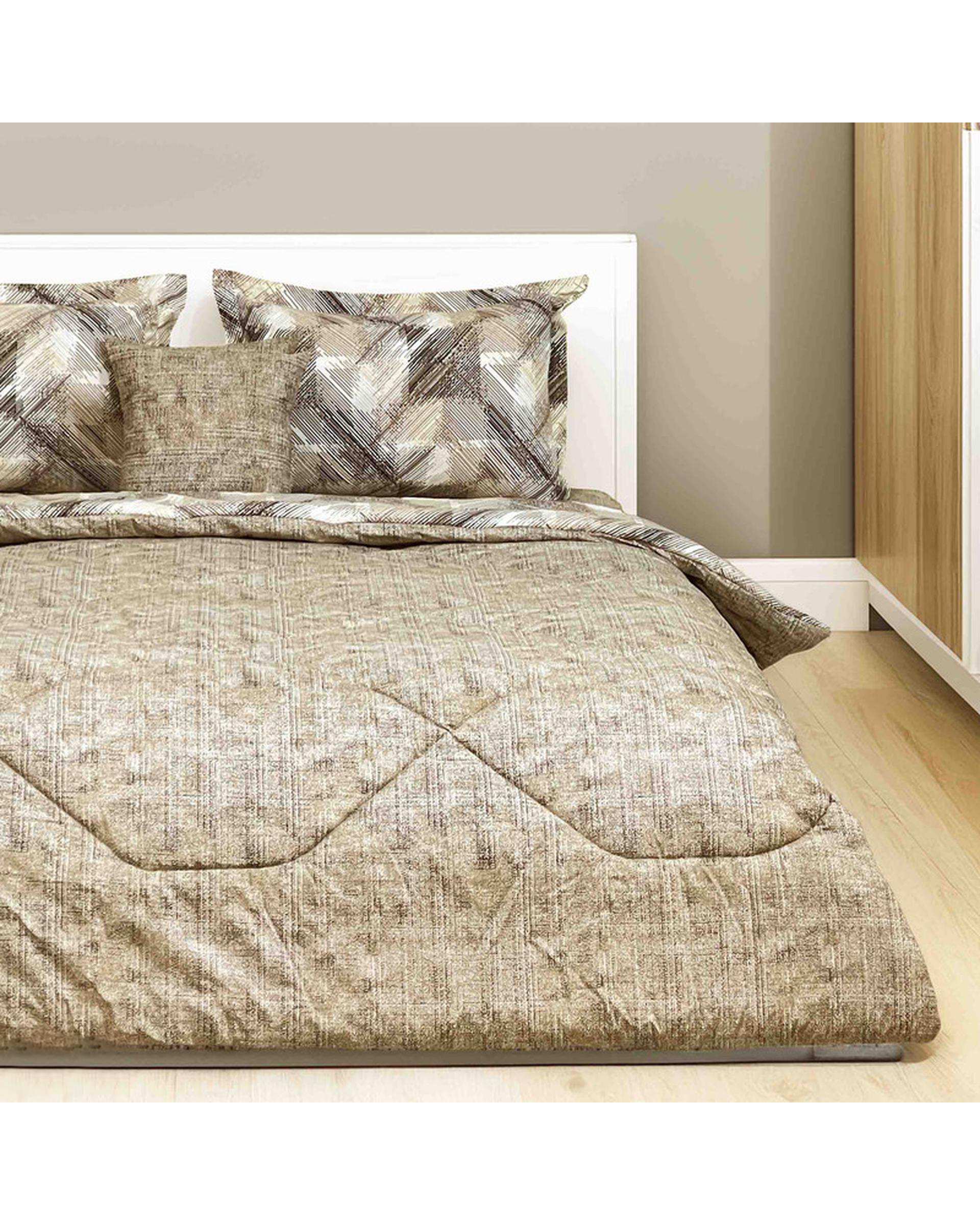 سرویس خواب یک نفره 4 تکه کرم مانیکا هوم Monica Home مدل کاتیا