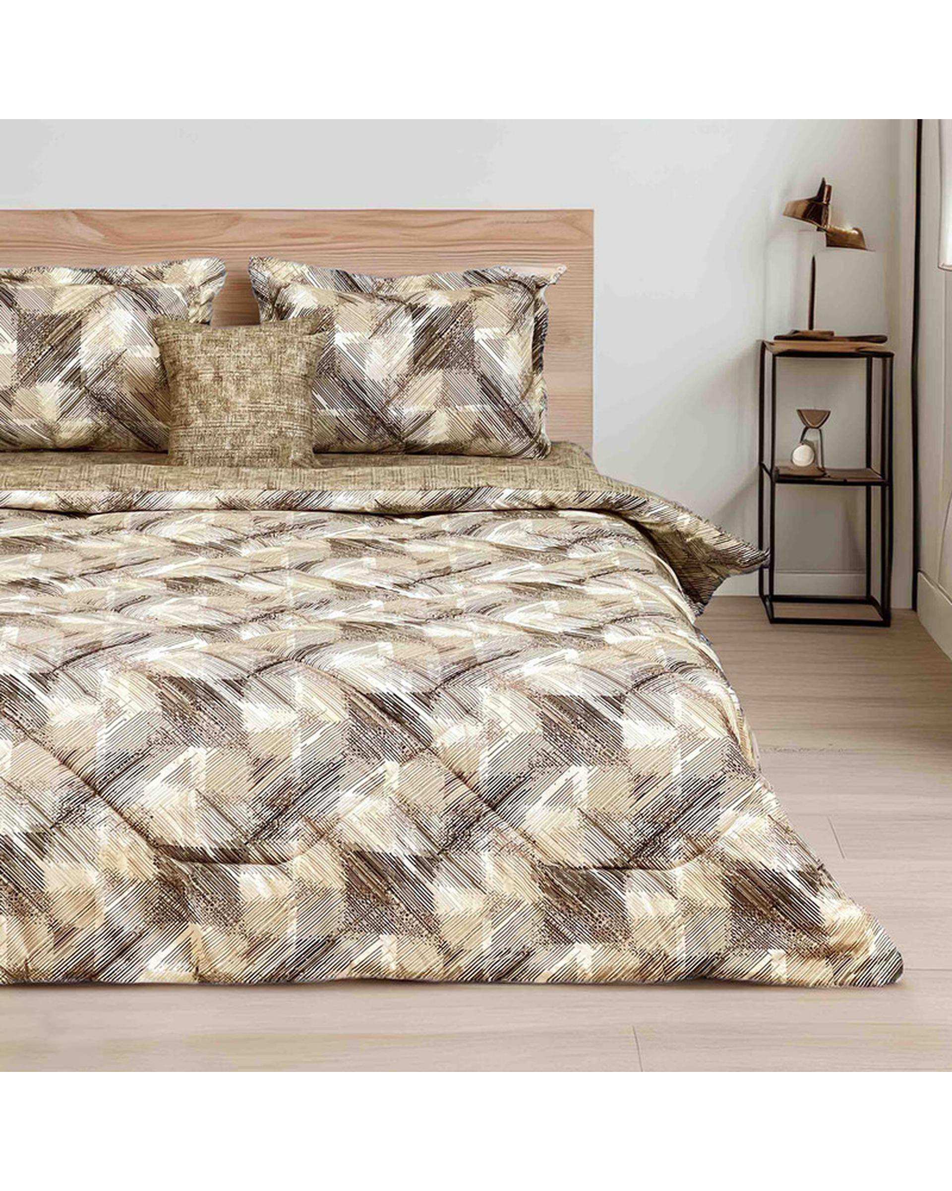 سرویس خواب یک نفره 4 تکه کرم مانیکا هوم Monica Home مدل کاتیا