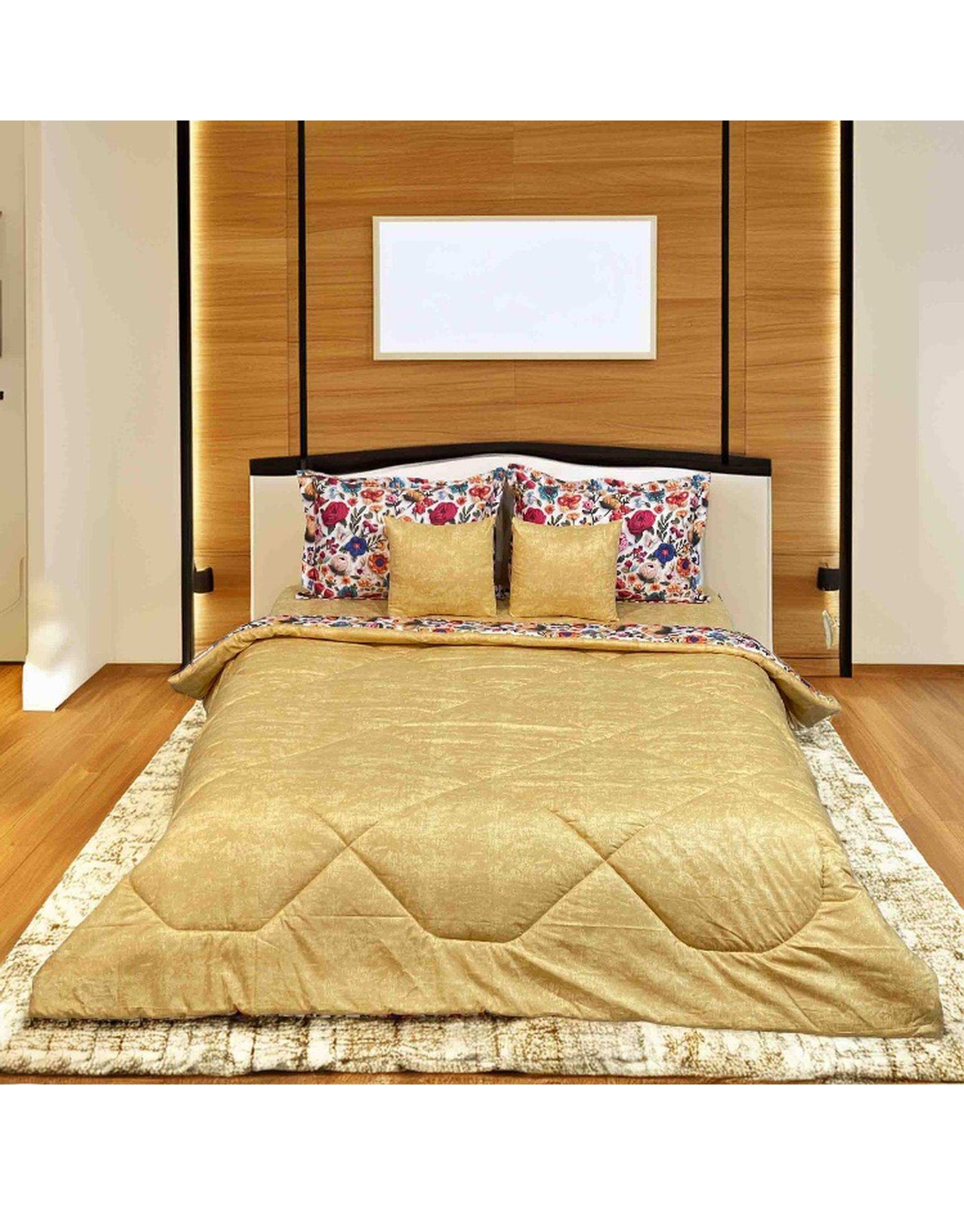 سرویس خواب دو نفره 6 تکه مانیکا هوم Monica Home مدل زرین