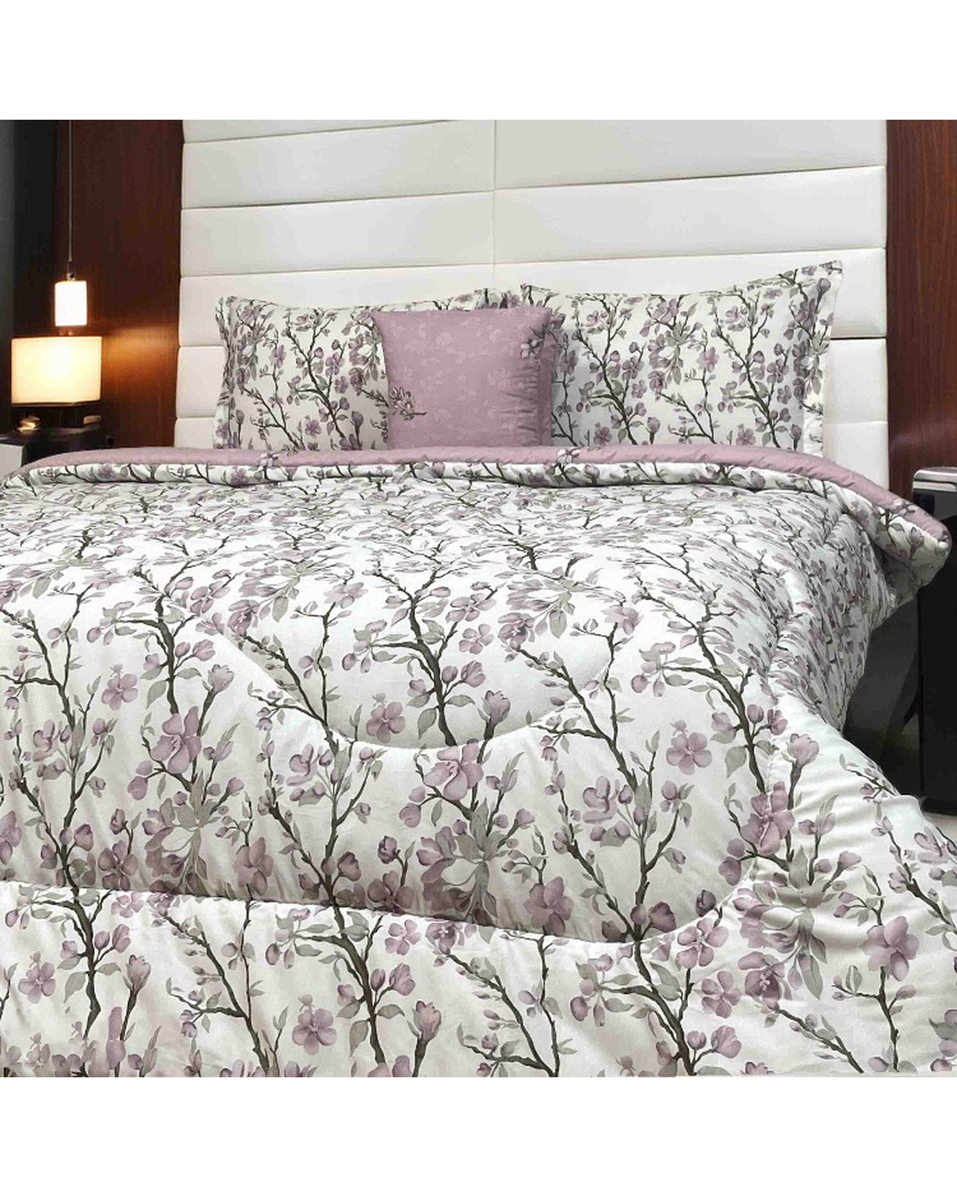 سرویس خواب دو نفره 6 تکه صورتی صدفی مانیکا هوم Monica Home مدل کایوشا