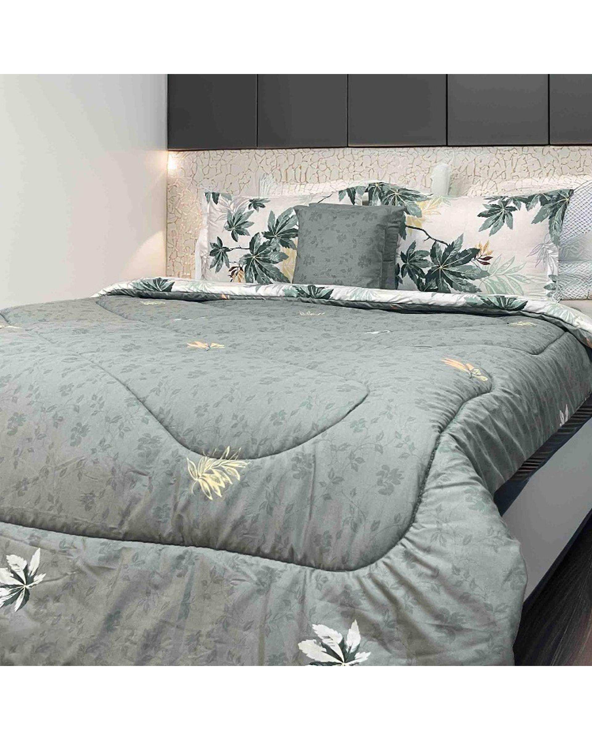 سرویس خواب دو نفره 6 تکه سبز مانیکا هوم Monica Home مدل فولیا