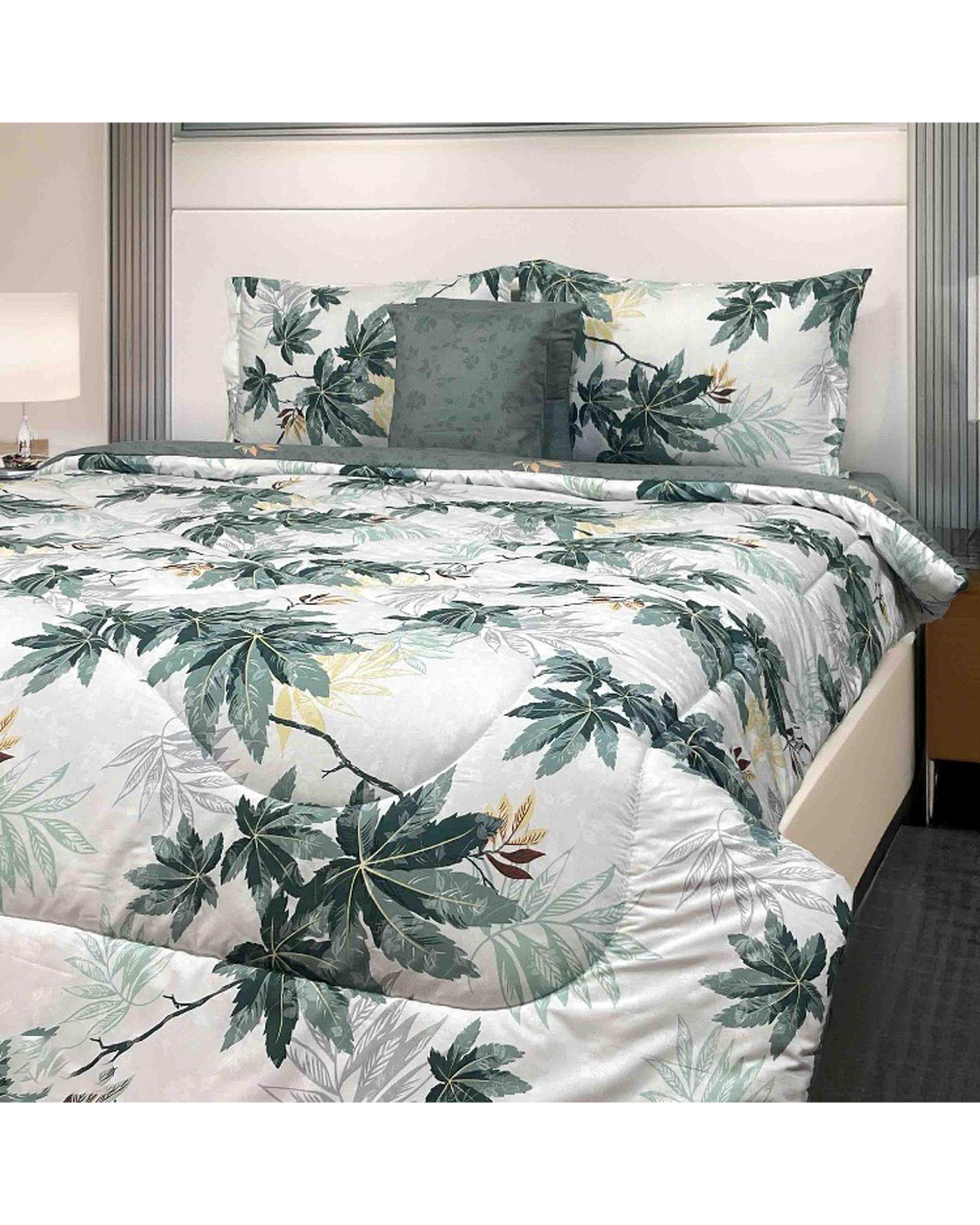 سرویس خواب دو نفره 6 تکه سبز مانیکا هوم Monica Home مدل فولیا