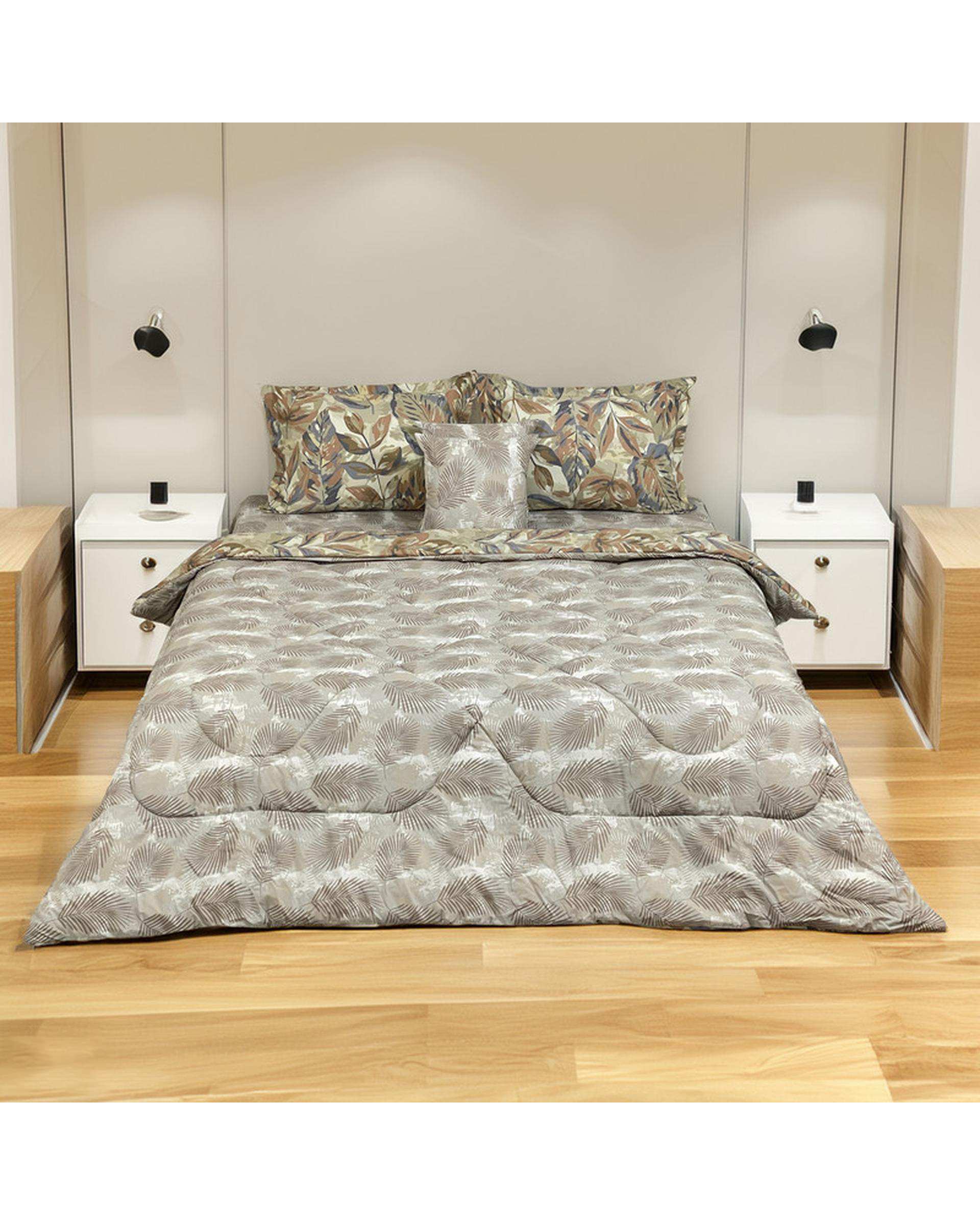 سرویس خواب یک نفره 4 تکه سبز زیتونی مانیکا هوم Monica Home مدل شارپ sharp