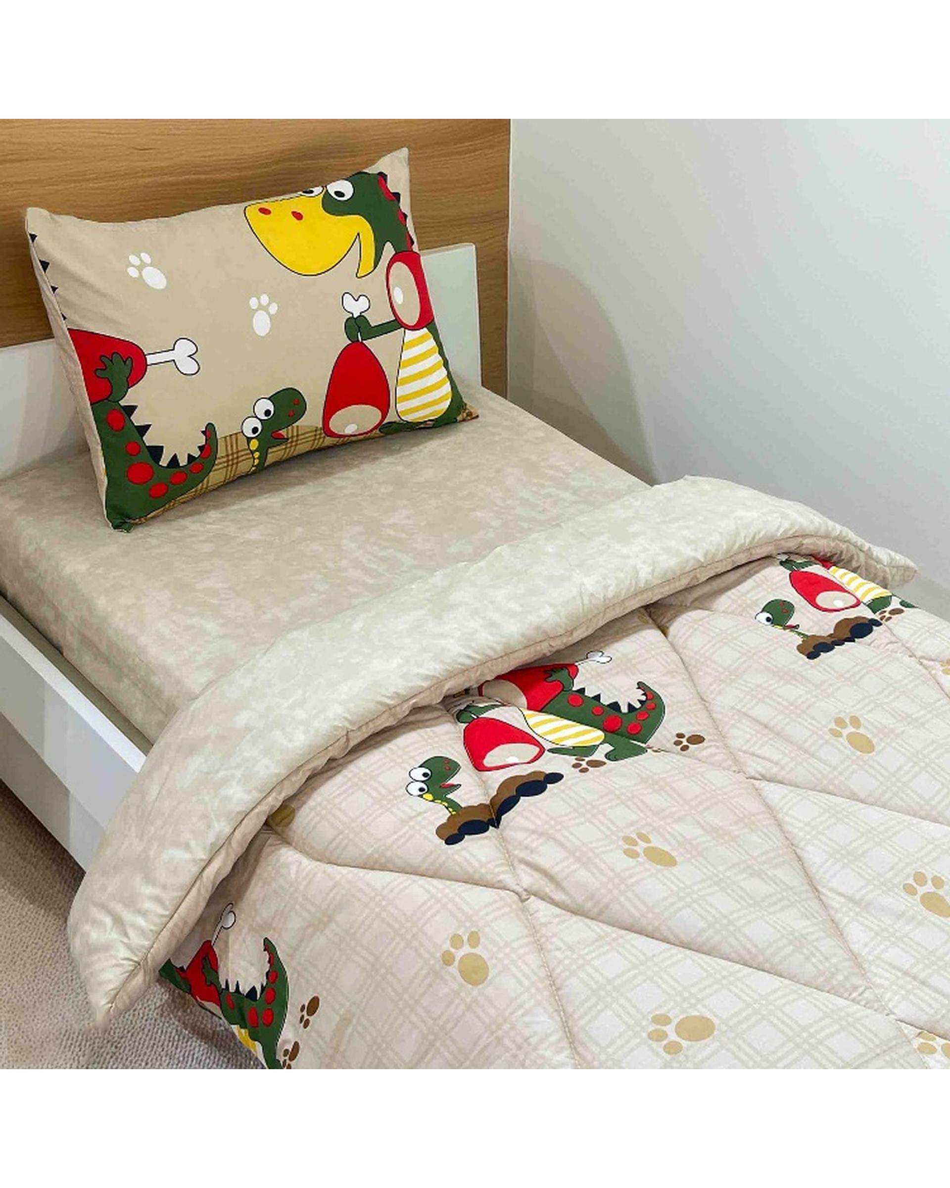سرویس خواب یک نفره 3 تکه نباتی مانیکا هوم Monica Home مدل دال 9