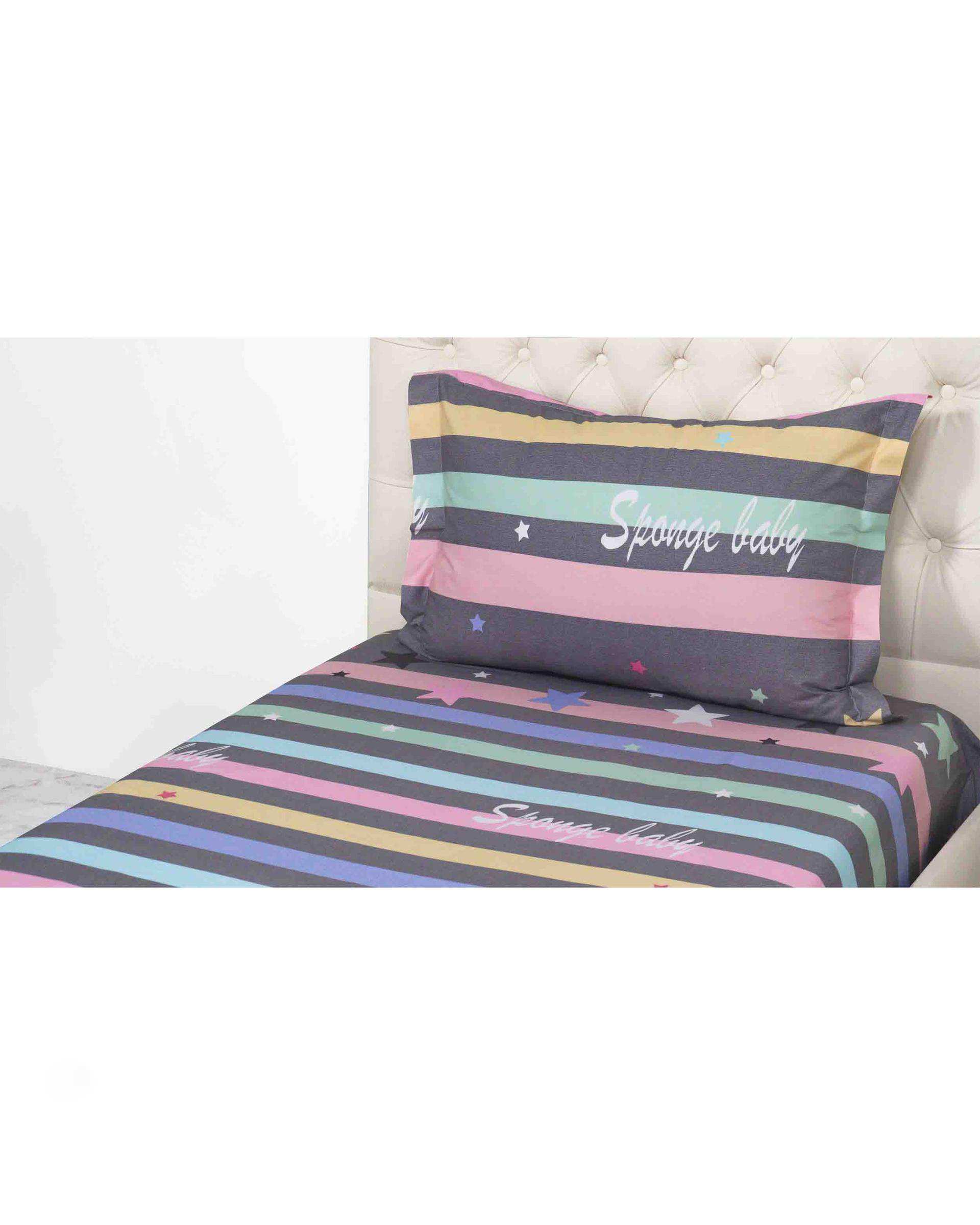 سرویس خواب یک نفره ۴ تکه طوسی مانیکا هوم Monica Home مدل Bagra