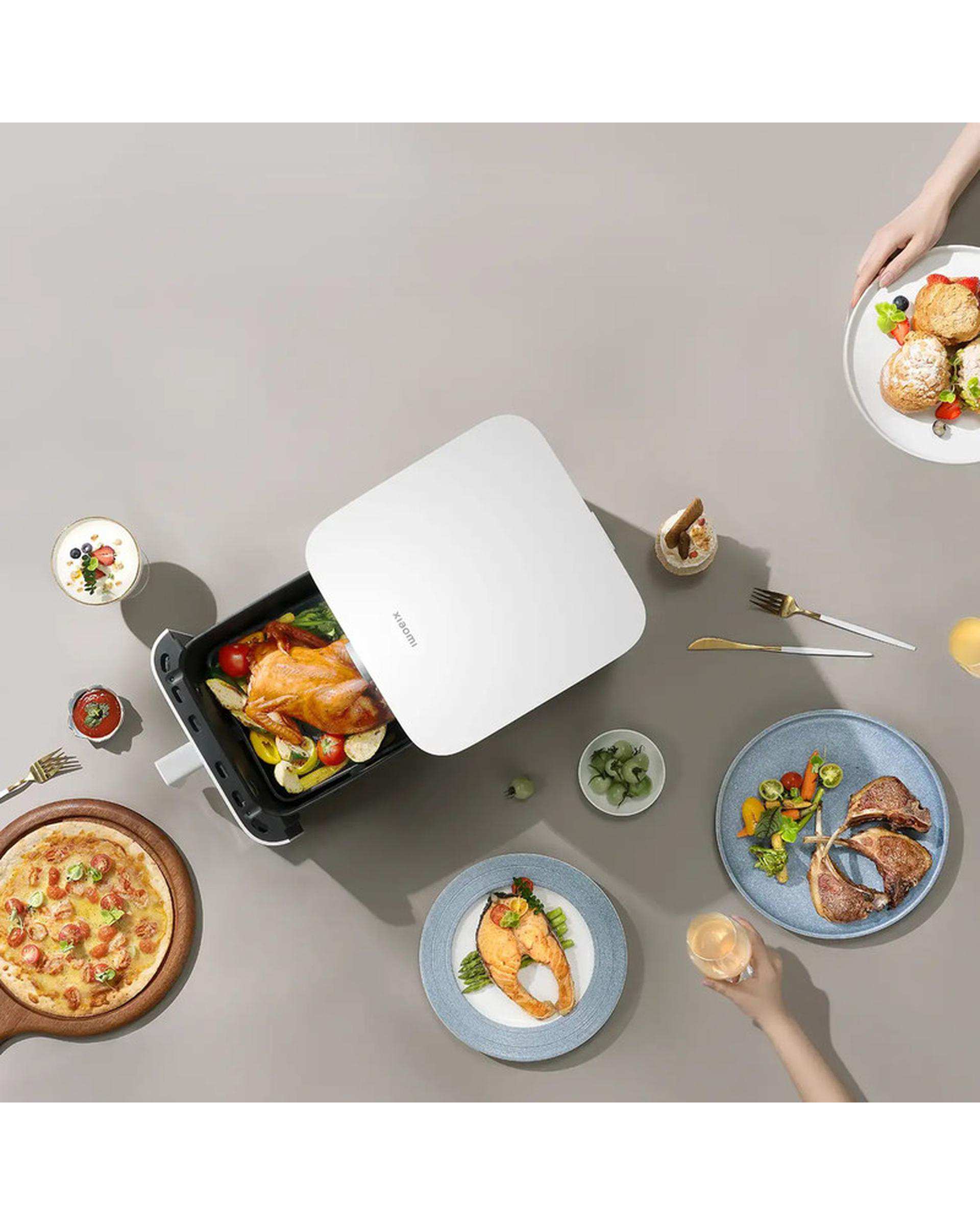 هواپز و سرخ کن بدون روغن سفید شیائومی Xiaomi مدل Air Fryer 6.5L