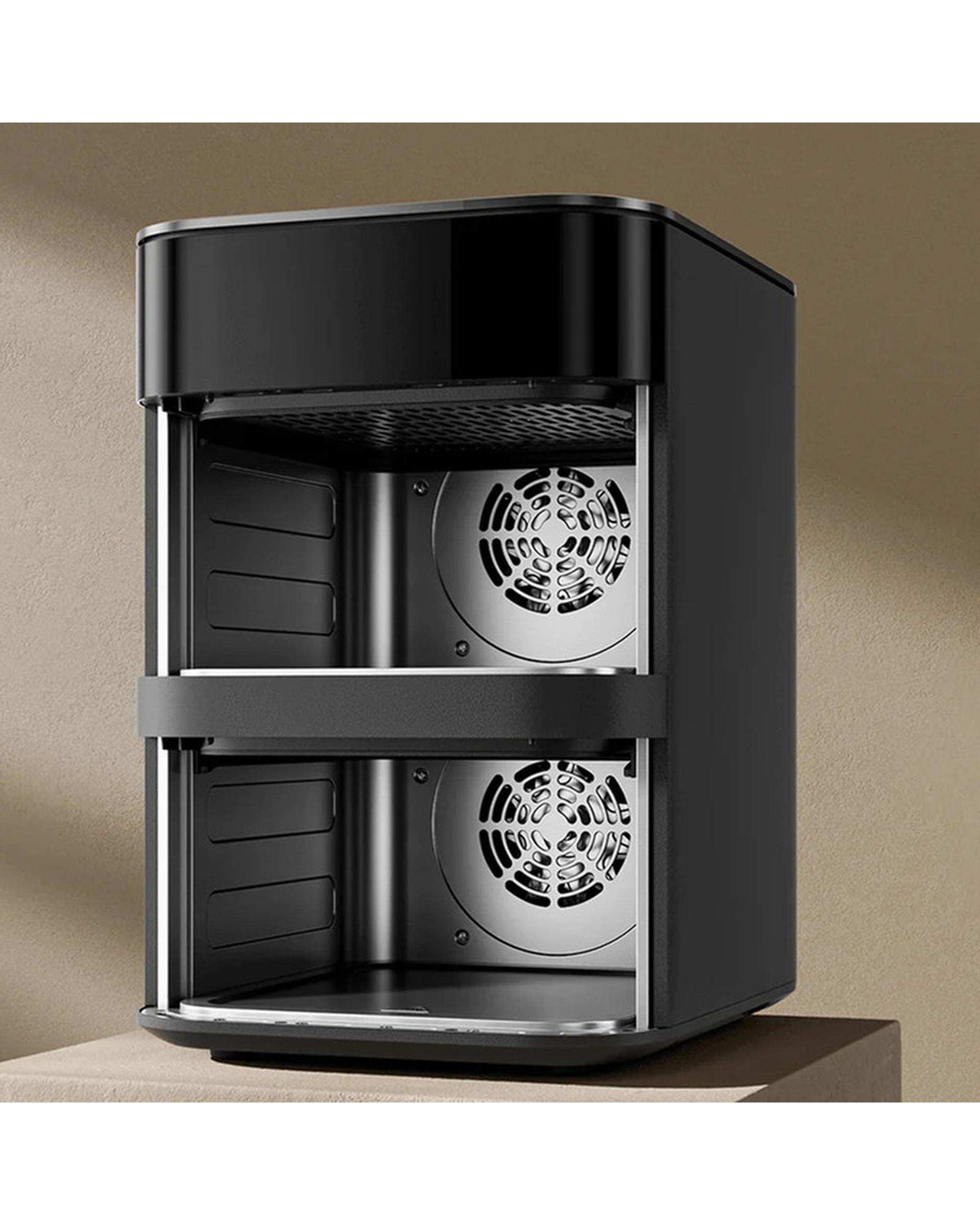 هواپز و سرخ کن بدون روغن مشکی شیائومی XIAOMI مدل DUAL ZONE AIR FRYER 12L