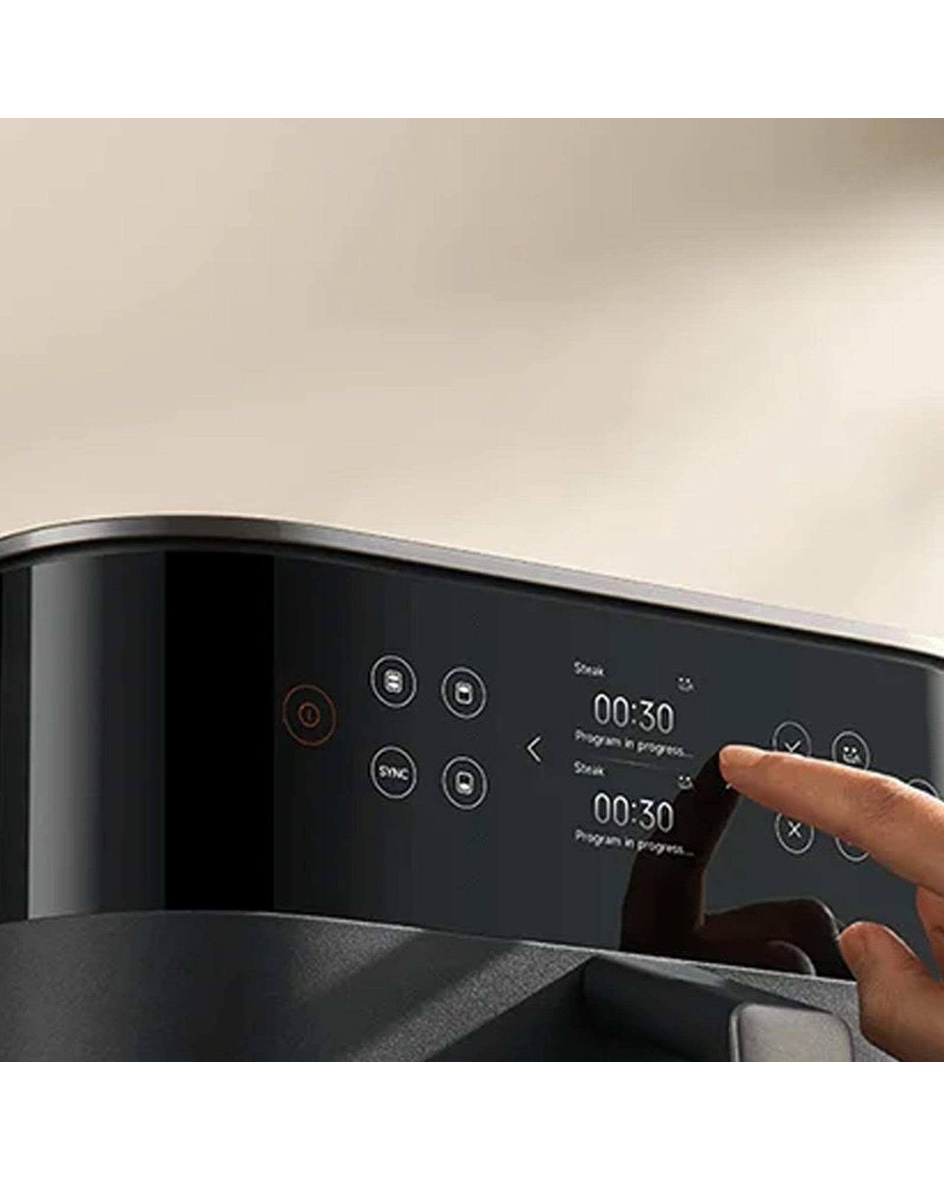 هواپز و سرخ کن بدون روغن مشکی شیائومی XIAOMI مدل DUAL ZONE AIR FRYER 12L